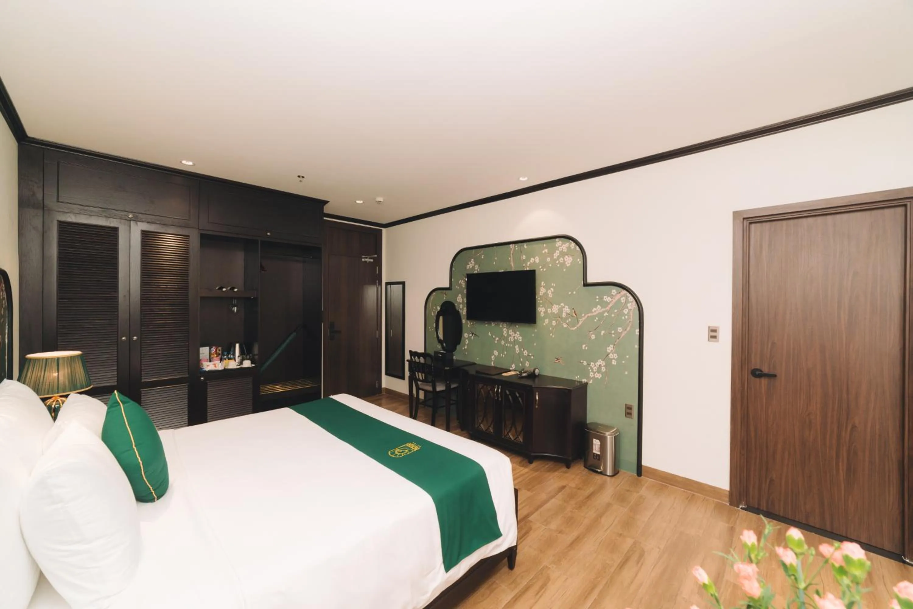 Bed in Goldient Boutique Hotel