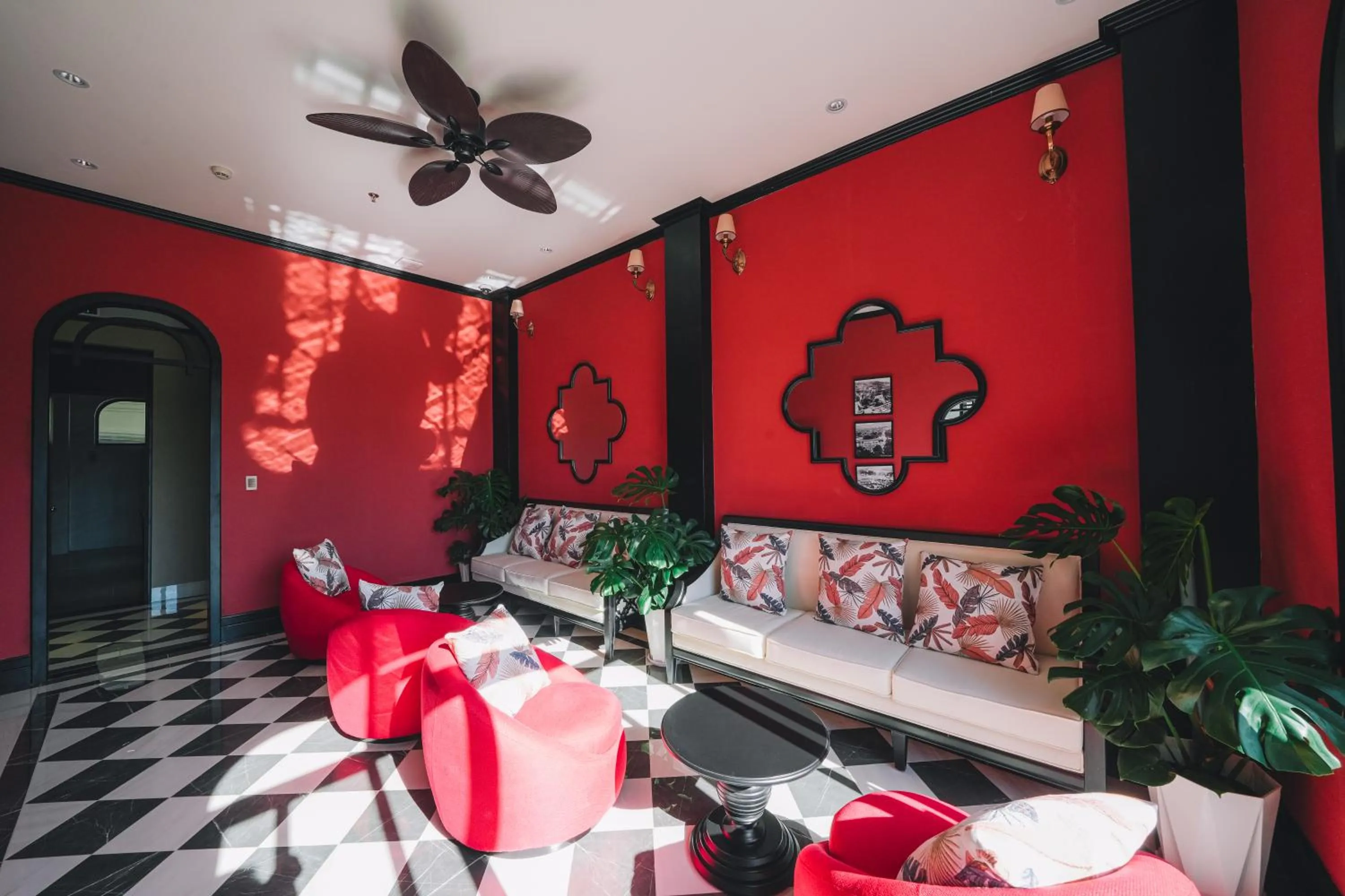 Lobby or reception in Goldient Boutique Hotel