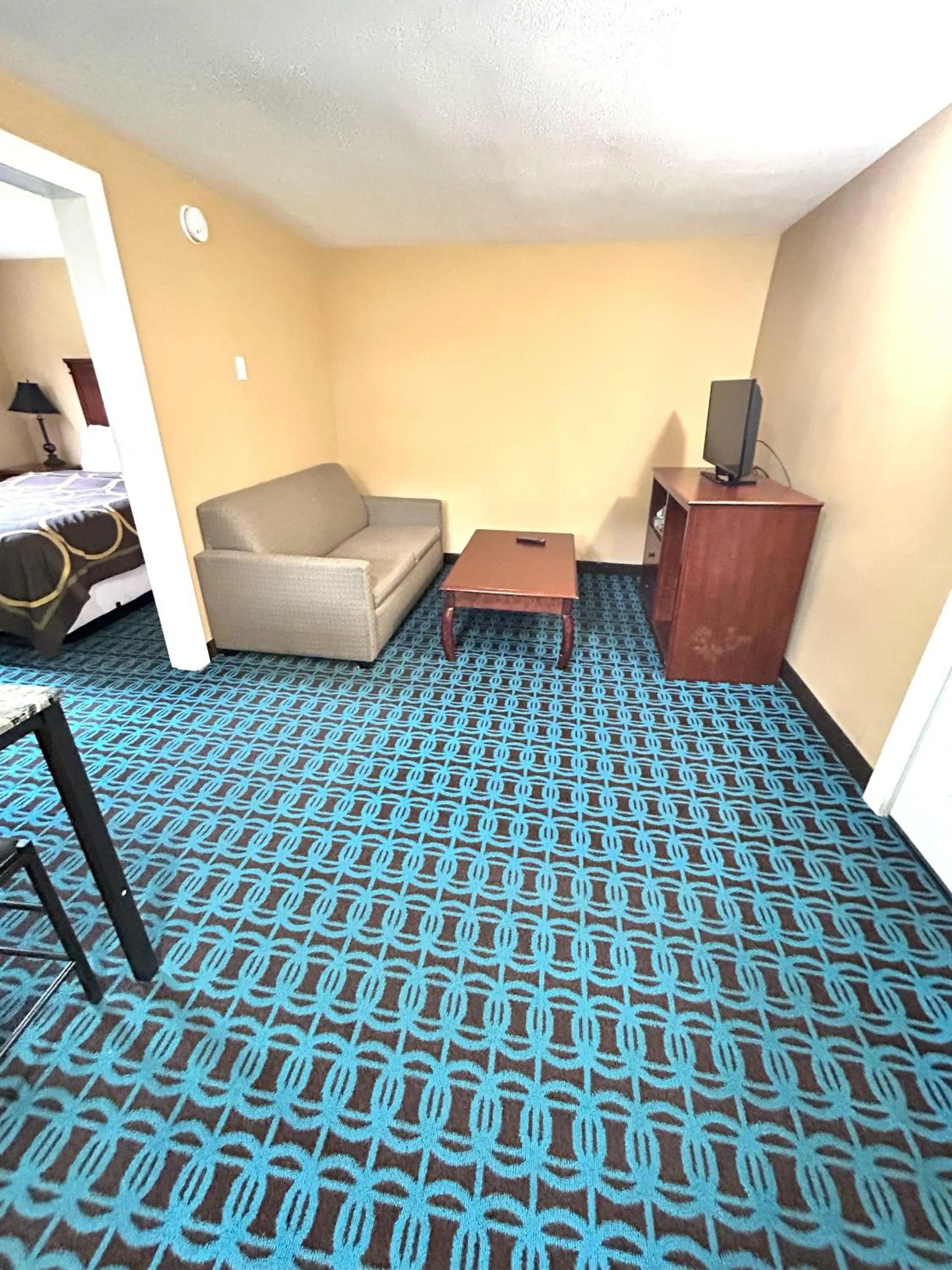 Living room in The Villager Motel