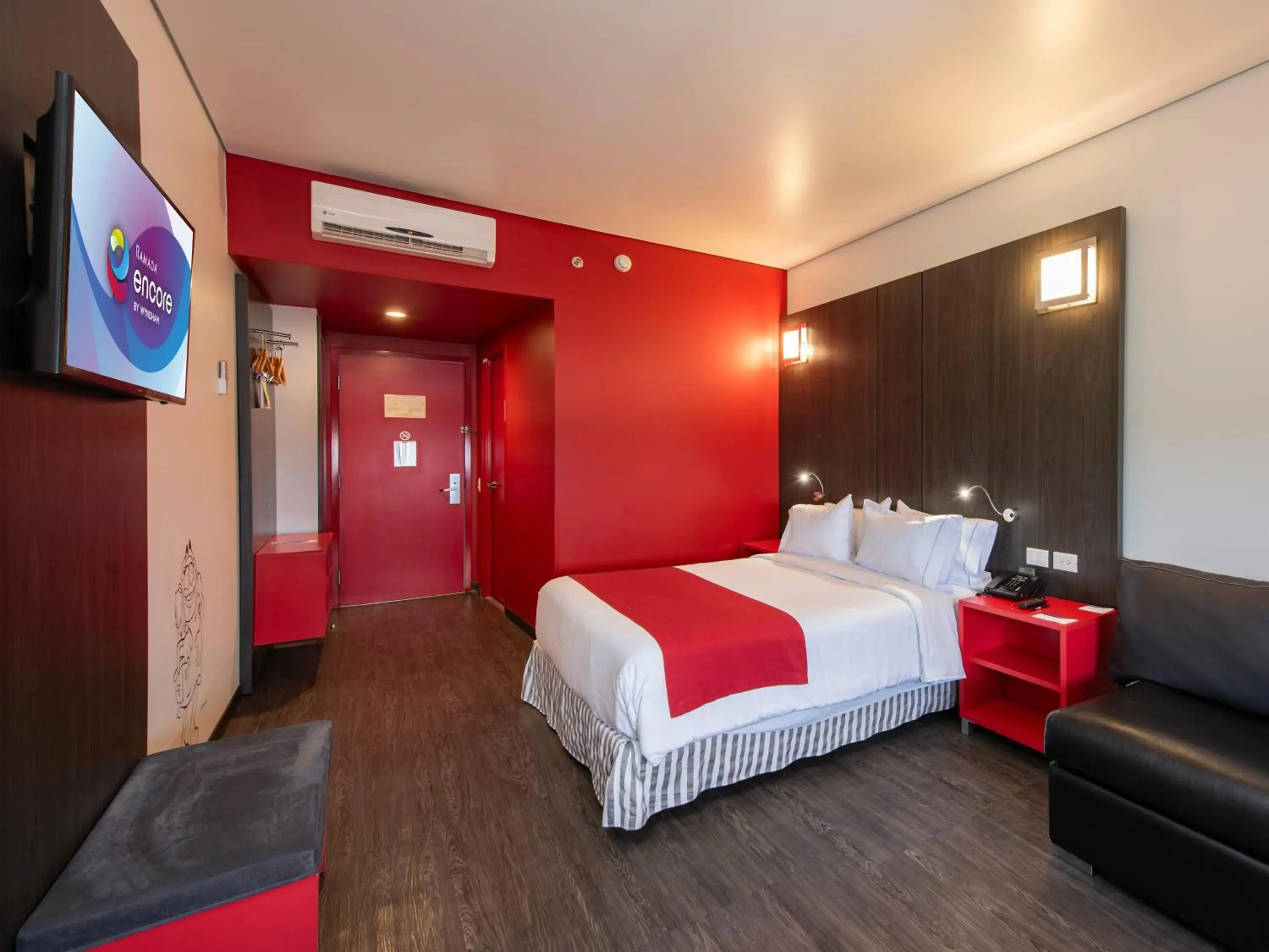 Bedroom, Bed in Ramada Encore by Wyndham Queretaro Bedroom, Bed in Ramada Encore by Wyndham Queretaro