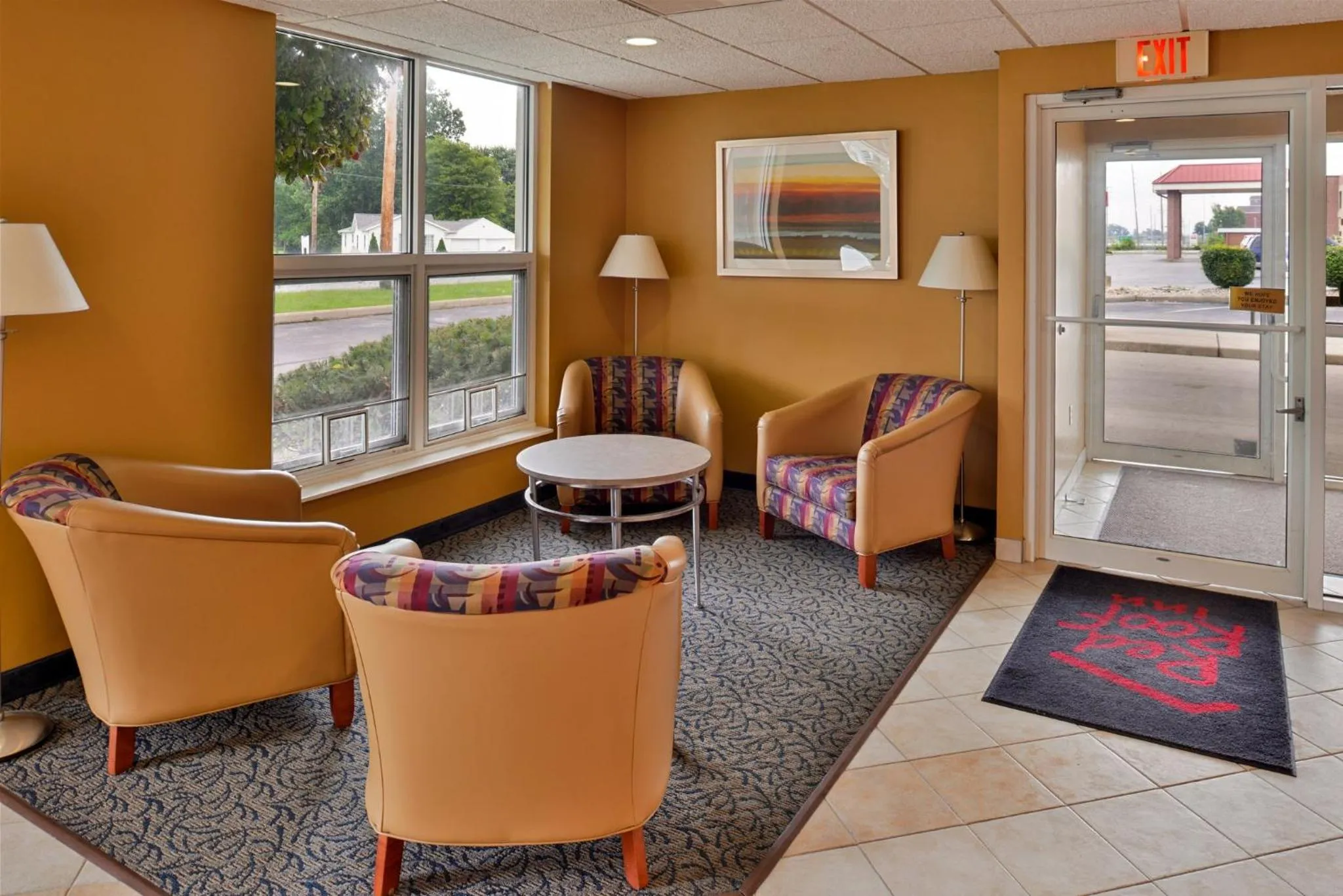 Lobby or reception in Red Roof Inn Sandusky - Milan