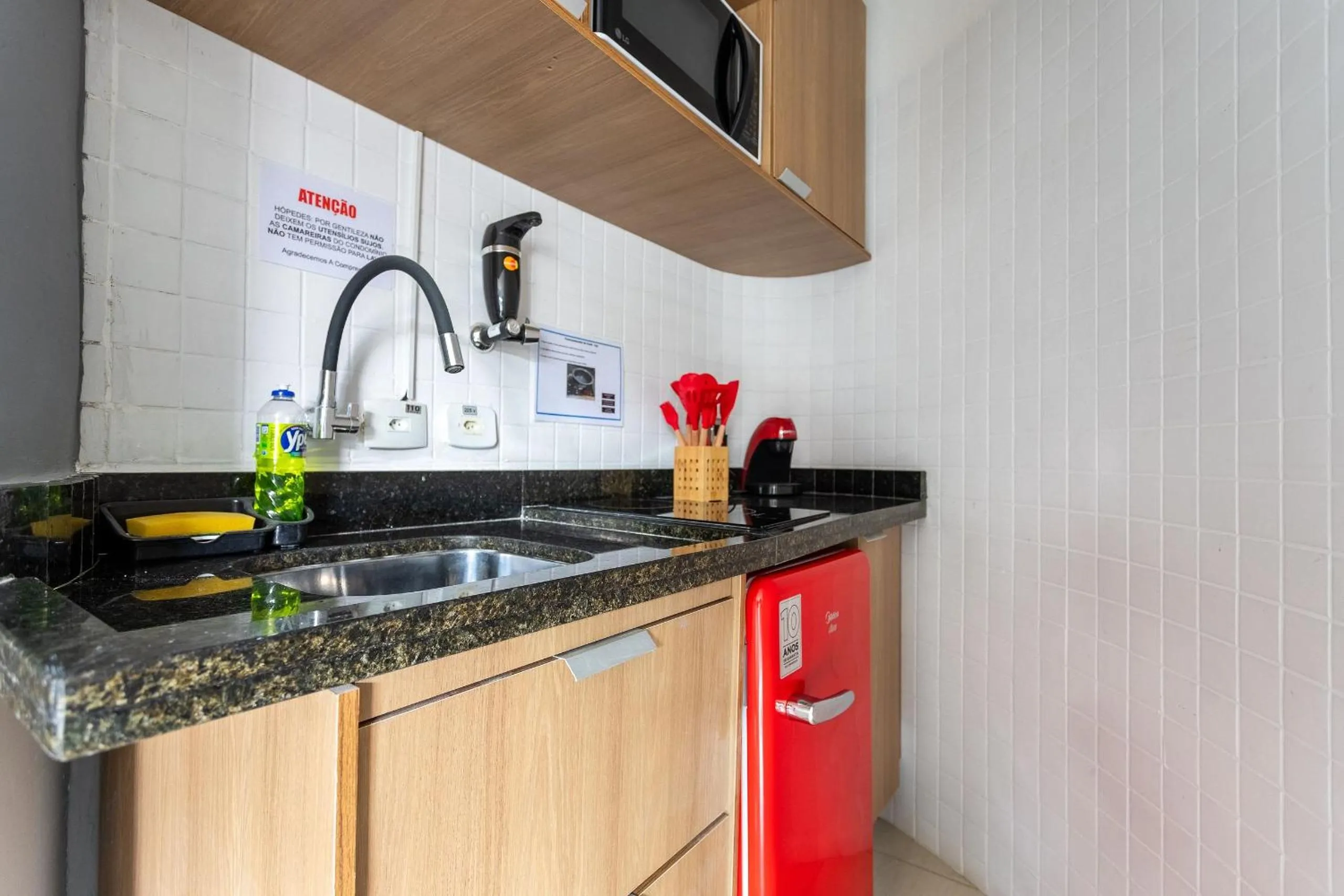 Kitchen or kitchenette in Impecável c/ Garagem prox metrô hospitais e mto +!