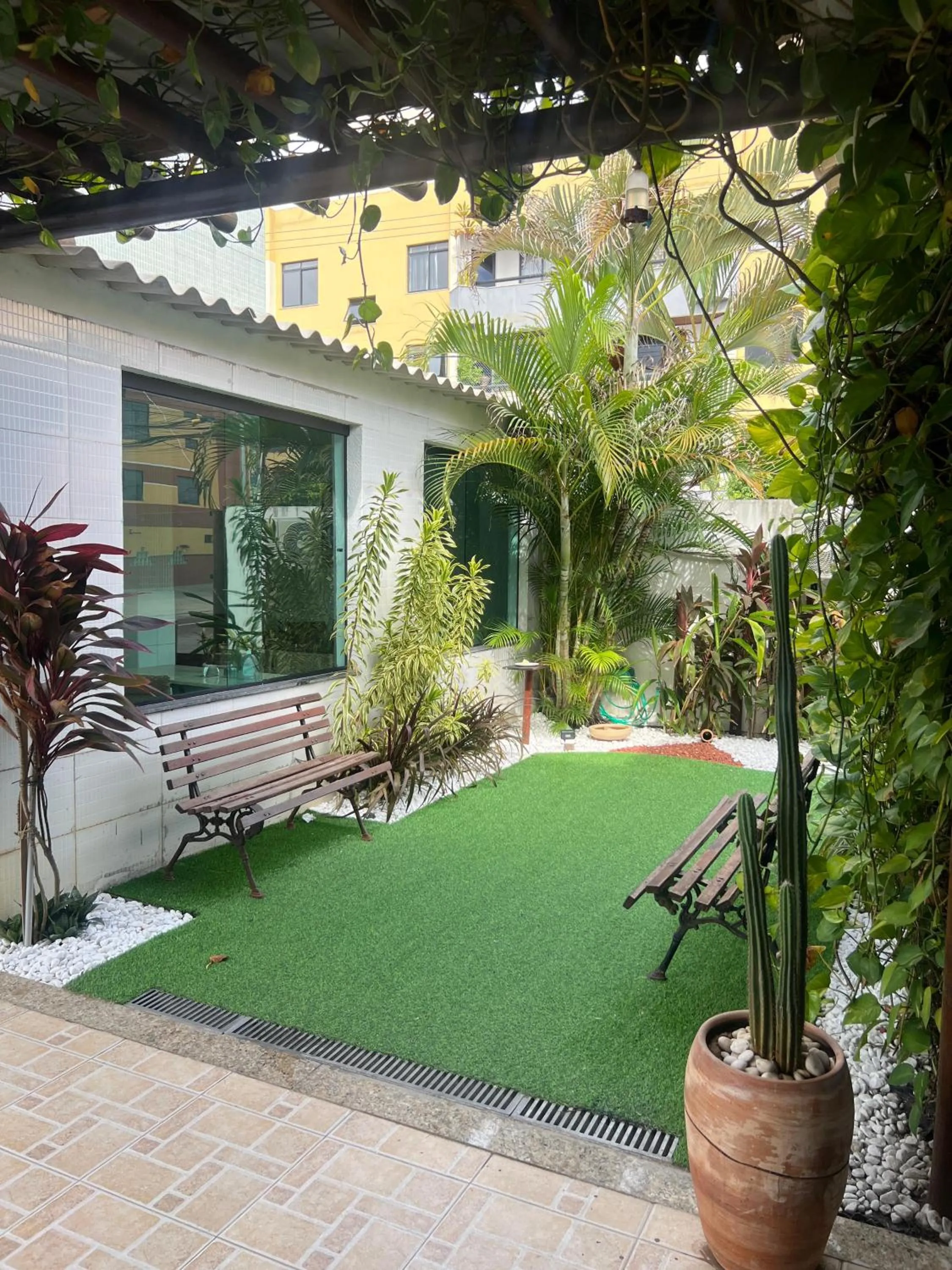 Garden in Pousada Santa Fé