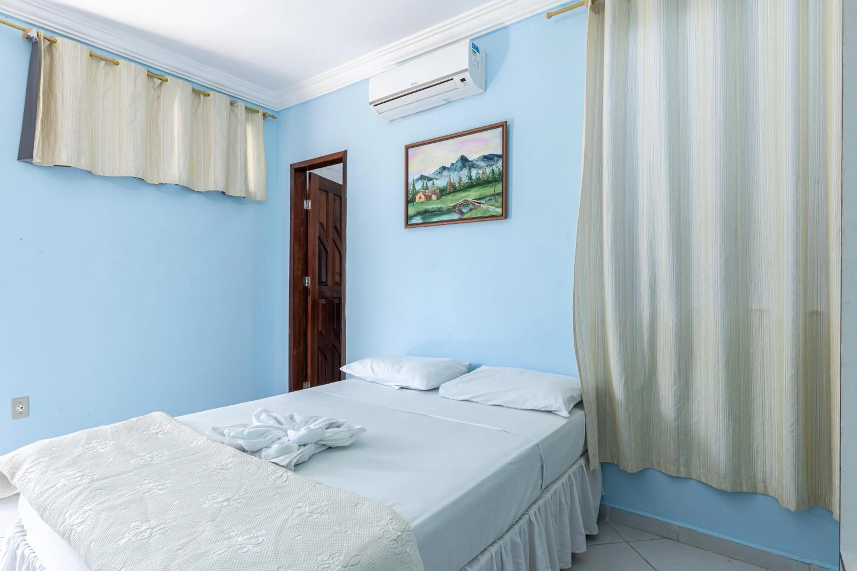 Bedroom, Bed in Pousada Santa Fé