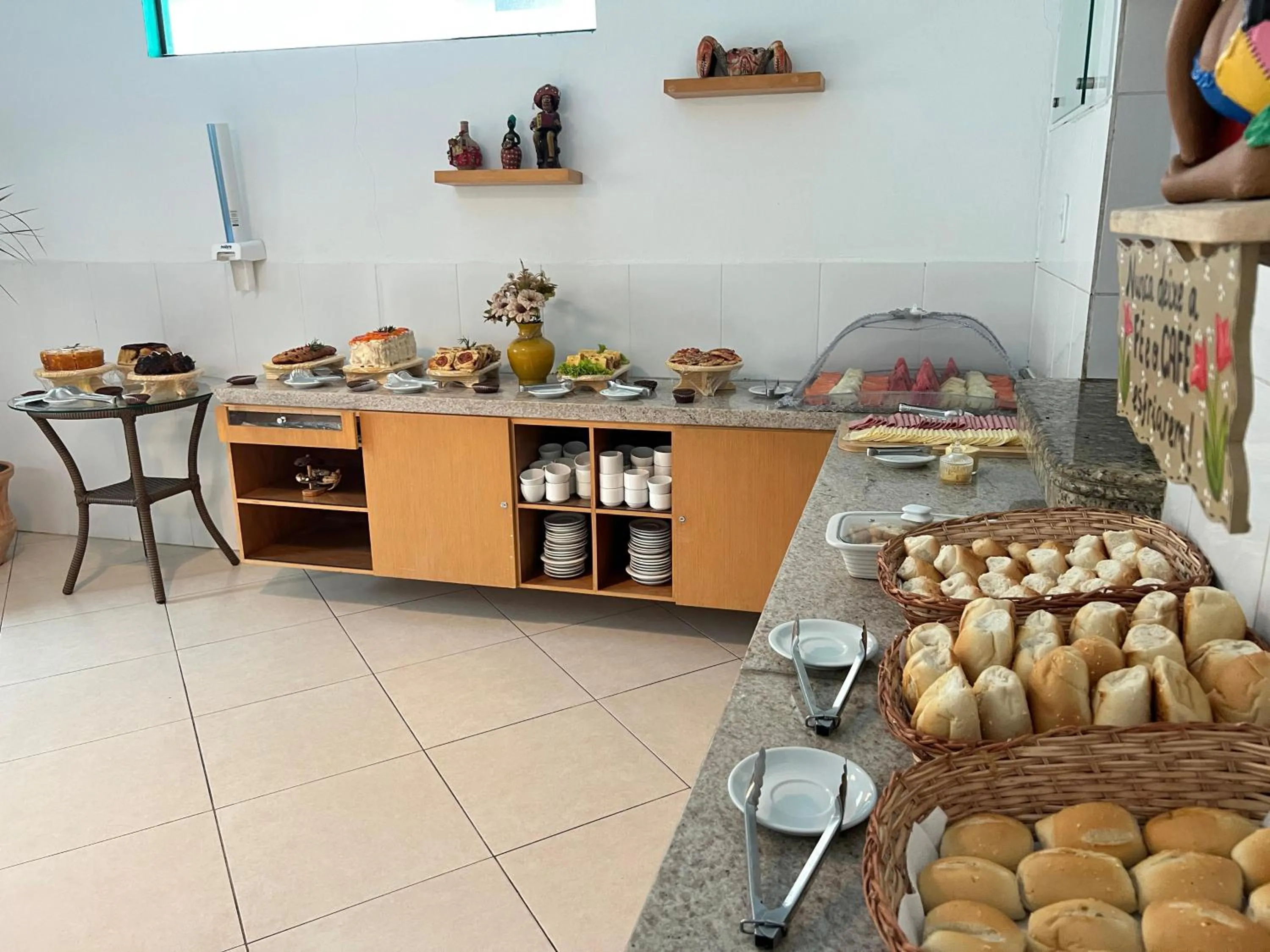 Breakfast in Pousada Santa Fé