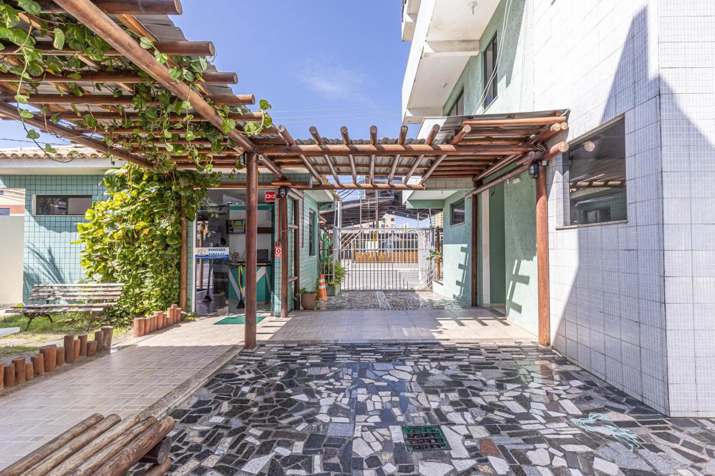 Parking in Pousada Santa Fé