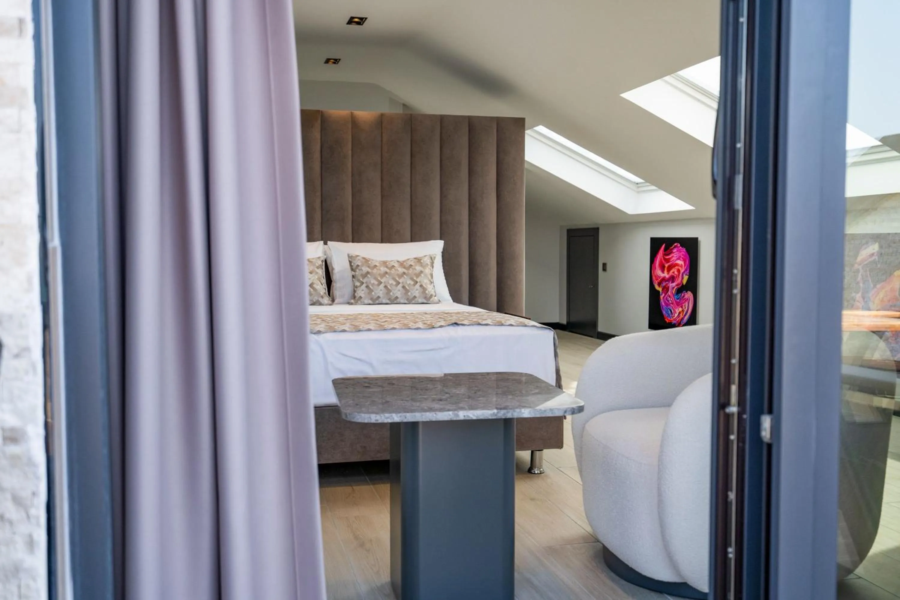 Photo of the whole room, Bed in La Miel Şile