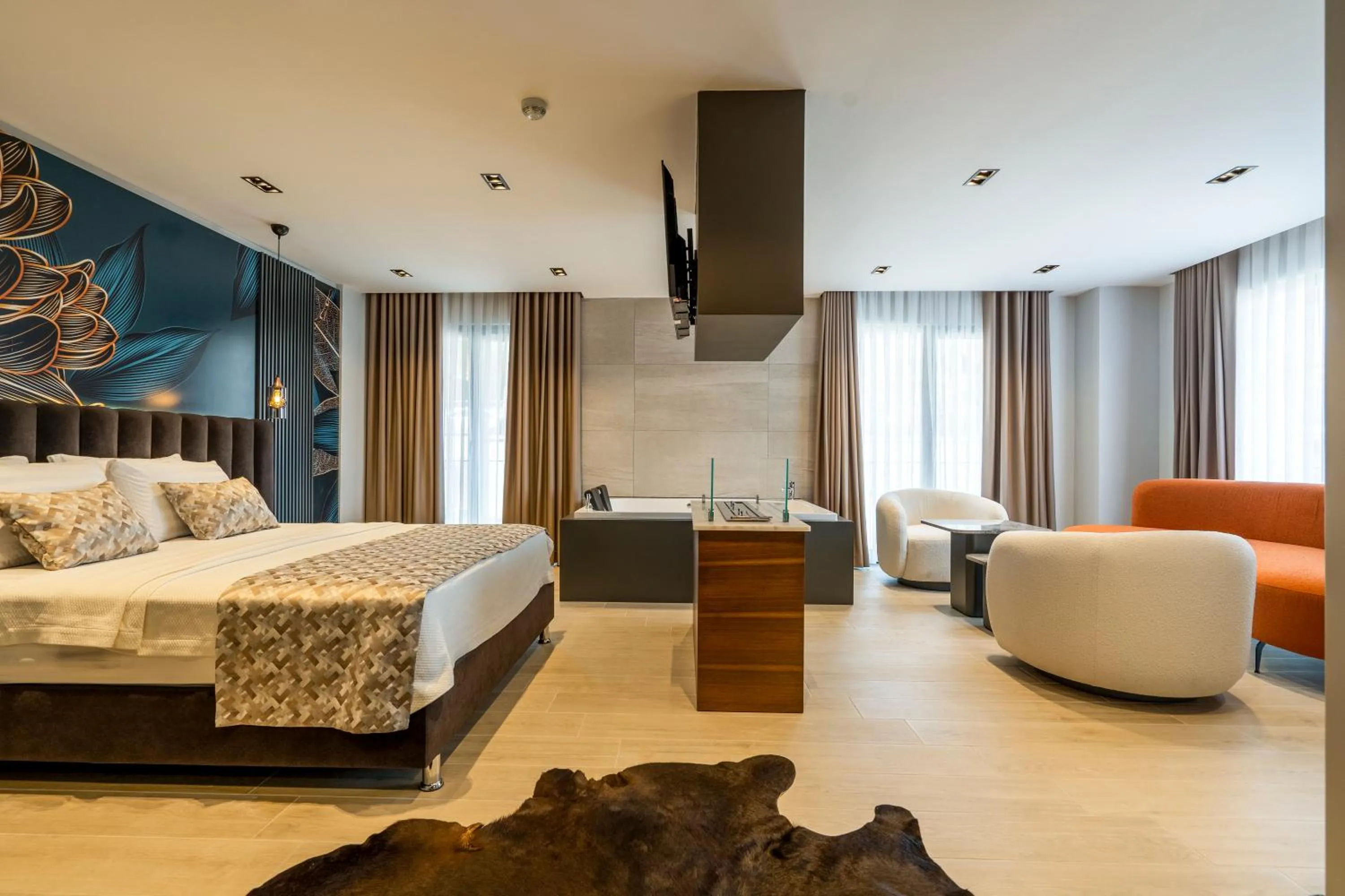 Photo of the whole room, Bed in La Miel Şile