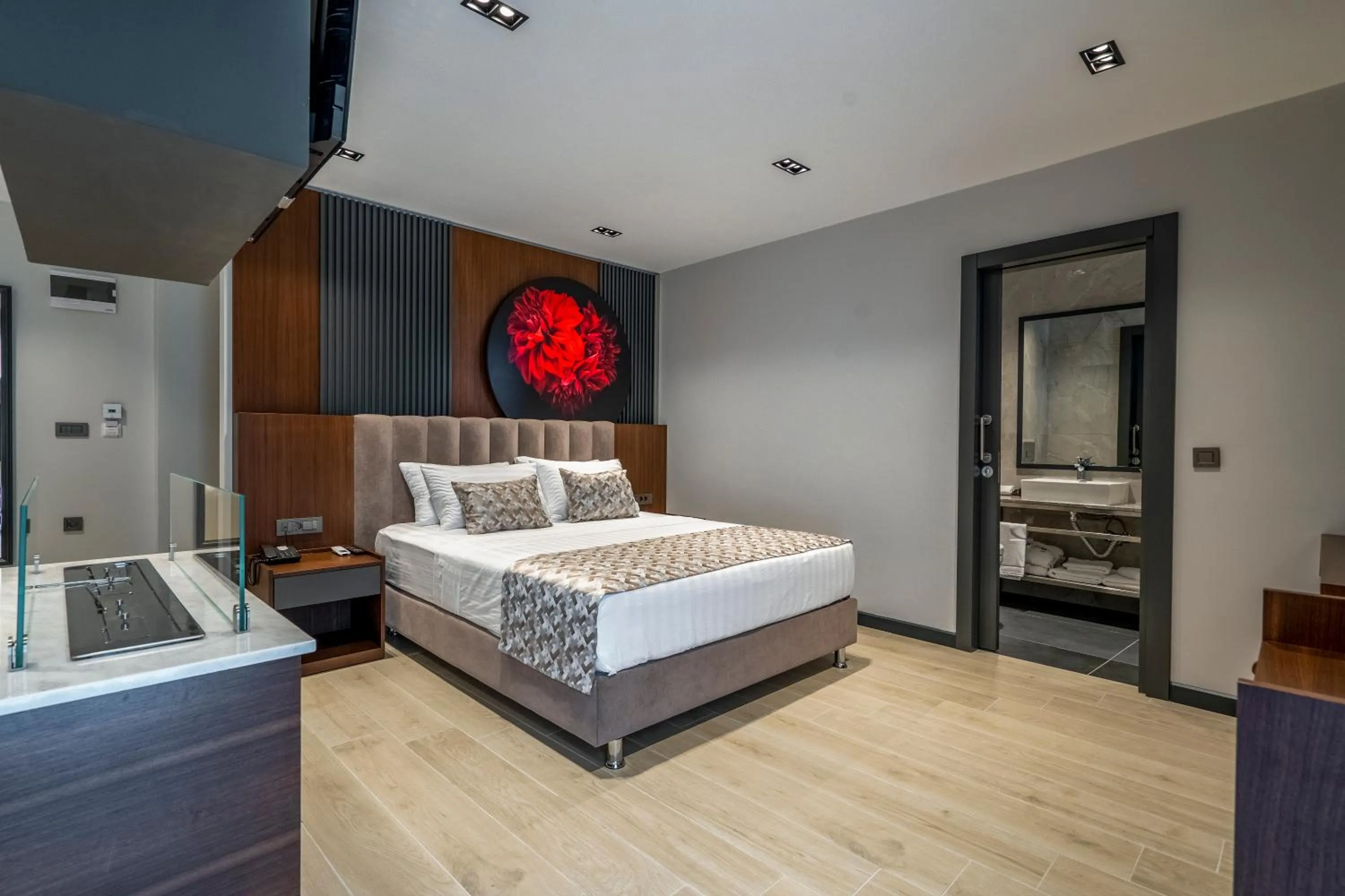 Photo of the whole room, Bed in La Miel Şile