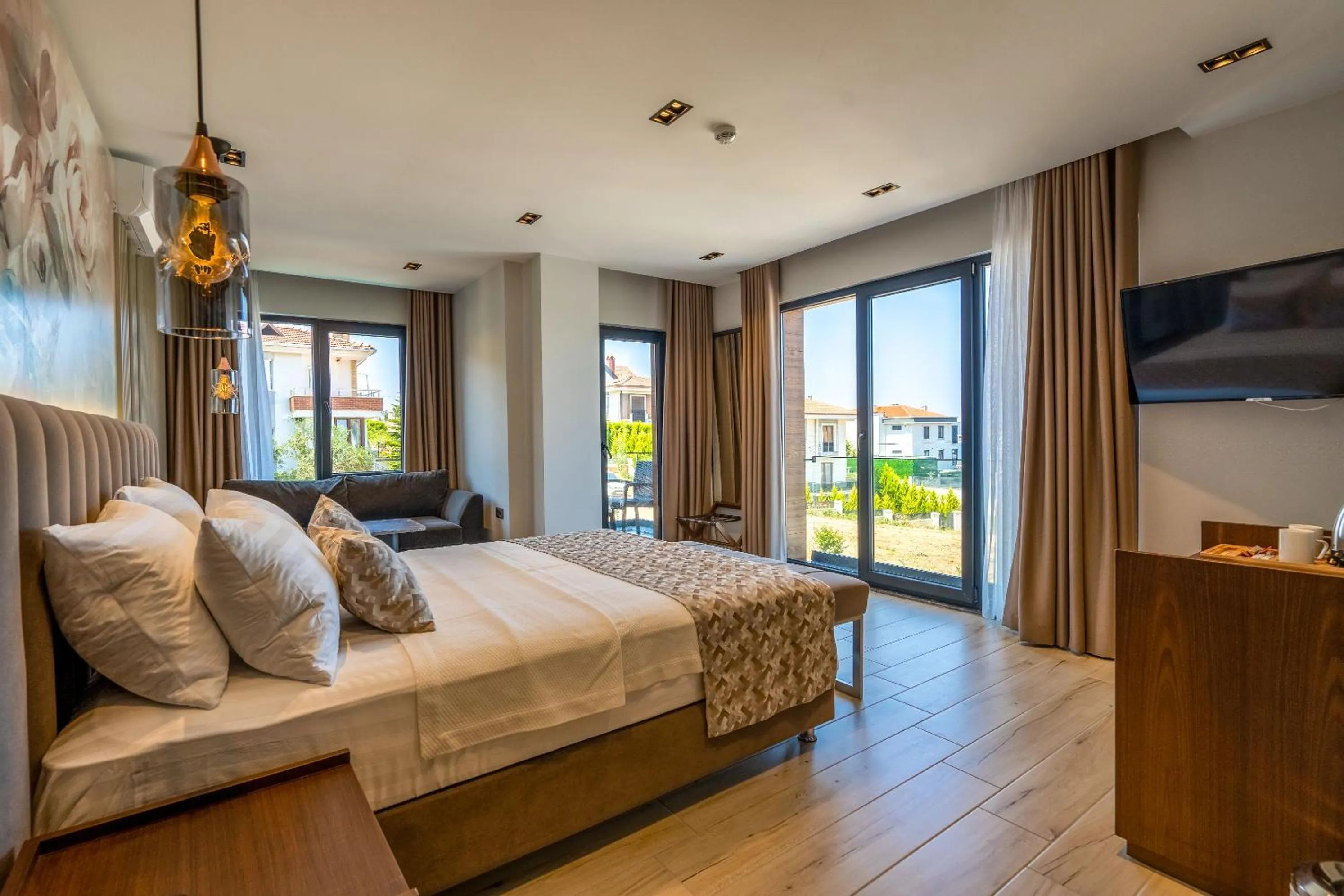 Bed in La Miel Şile