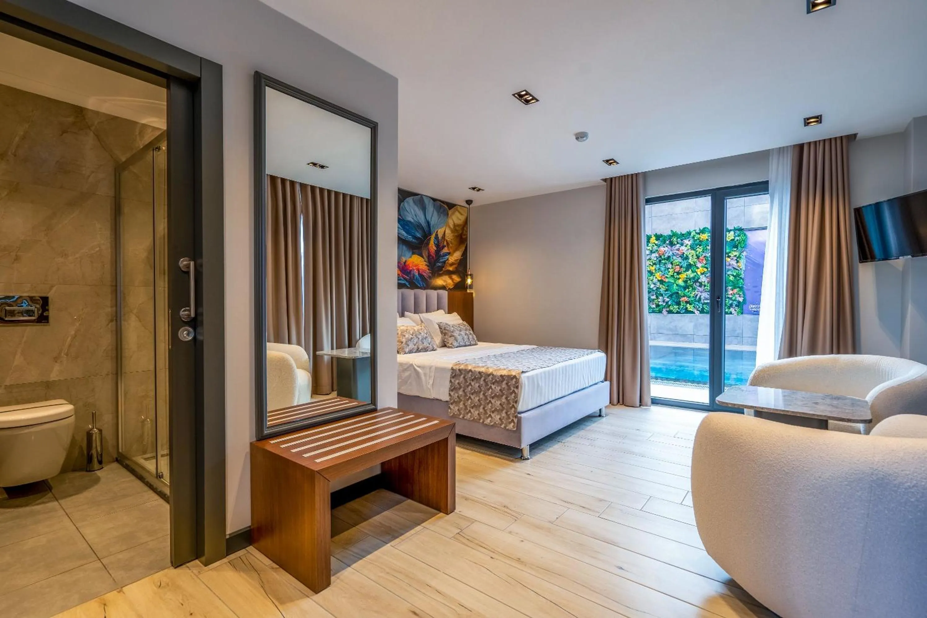 Toilet, Bed in La Miel Şile