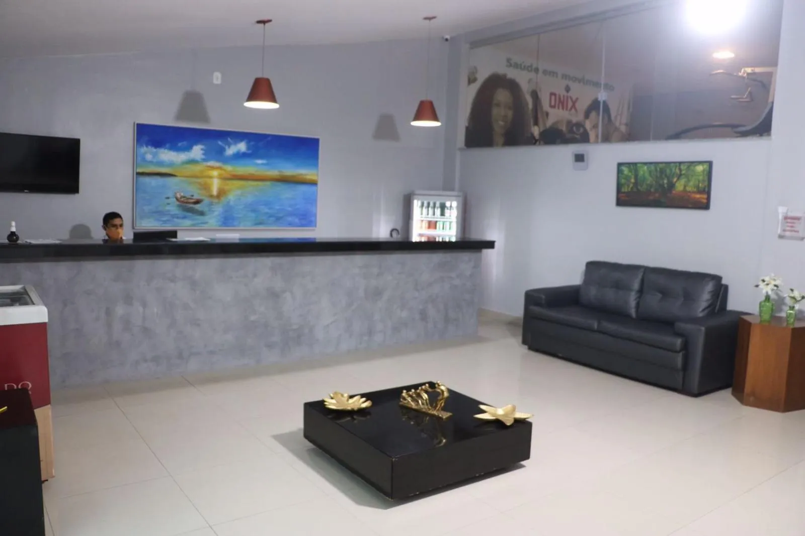 Lobby or reception in Onix Hotel Praia de Piata