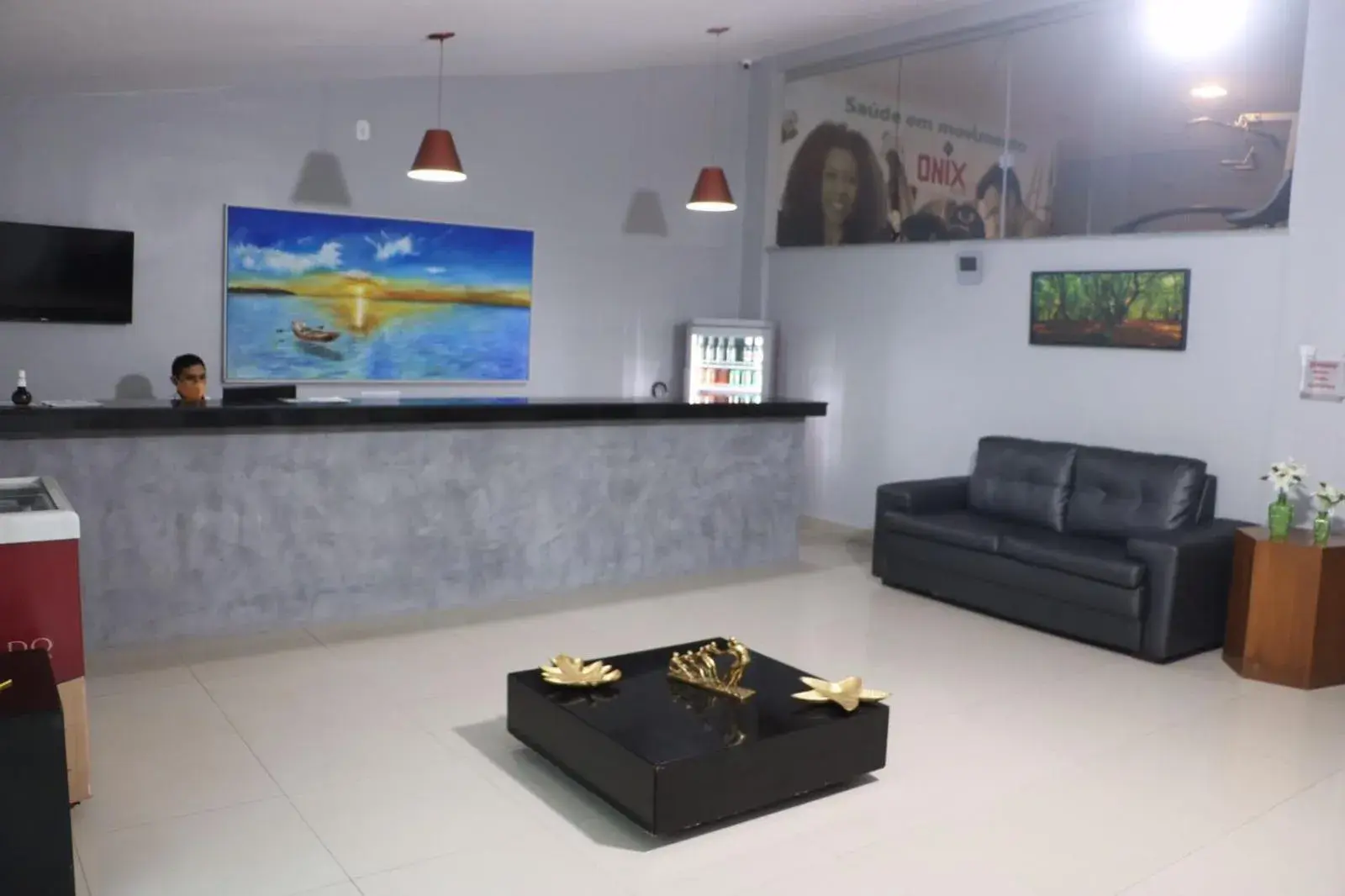 Lobby or reception in Onix Hotel Praia de Piata Lobby or reception in Onix Hotel Praia de Piata