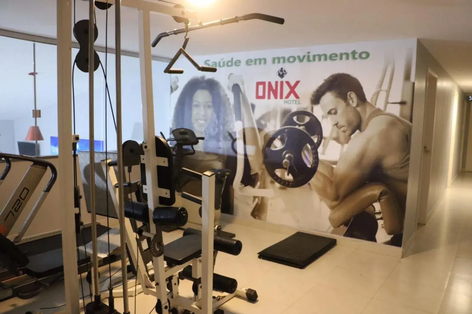 Fitness centre/facilities in Onix Hotel Praia de Piata Fitness centre/facilities in Onix Hotel Praia de Piata