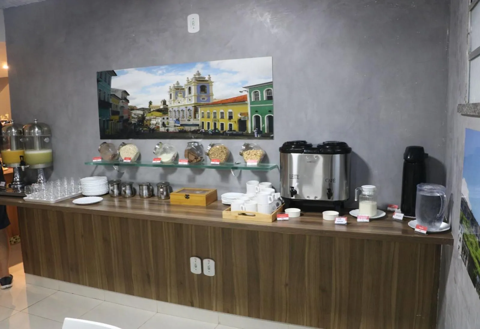 Buffet breakfast in Onix Hotel Praia de Piata