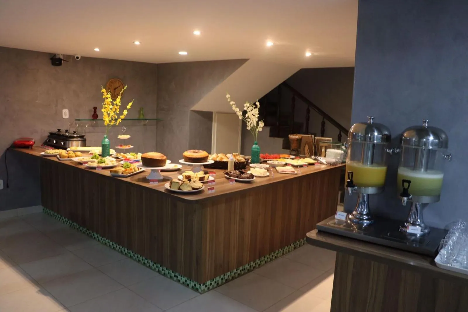 Buffet breakfast in Onix Hotel Praia de Piata