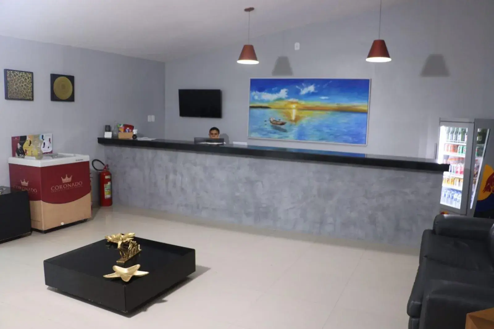 Lobby or reception in Onix Hotel Praia de Piata Lobby or reception in Onix Hotel Praia de Piata