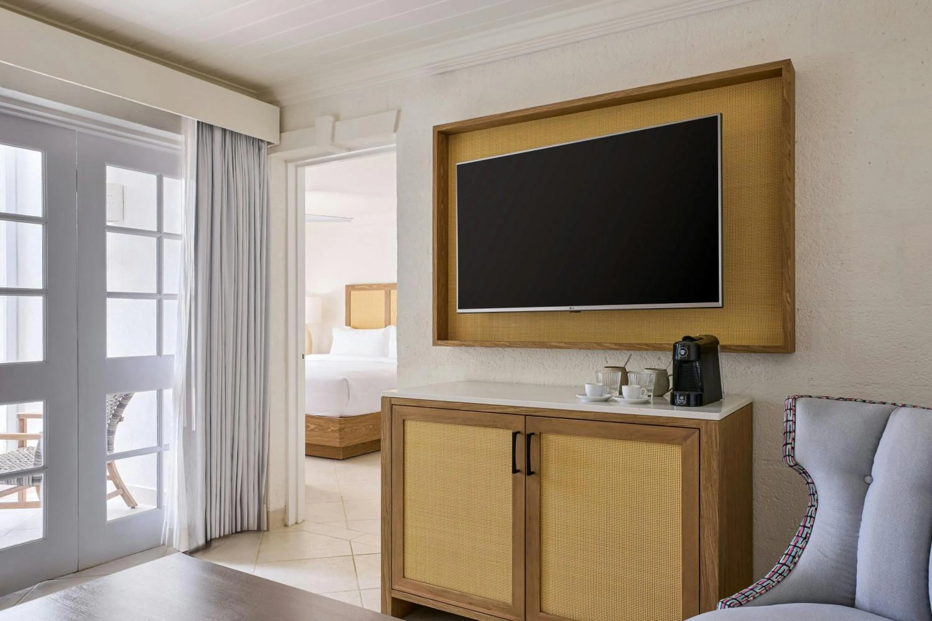 Swimming pool, Bed in Treasure Beach by Elegant Hotels - All-Inclusive, Adults Only