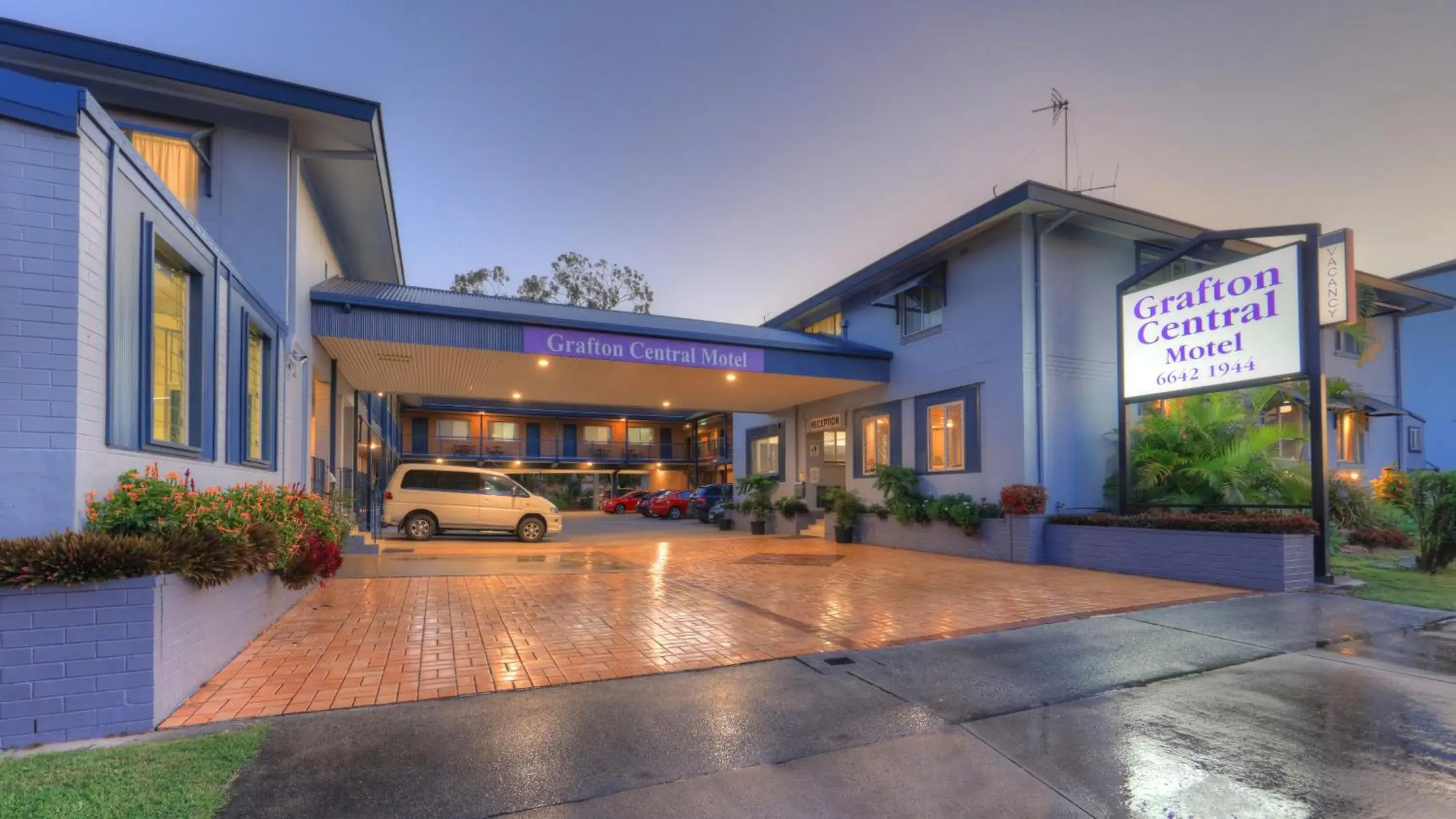 Property building in Grafton Central Motel Property building in Grafton Central Motel