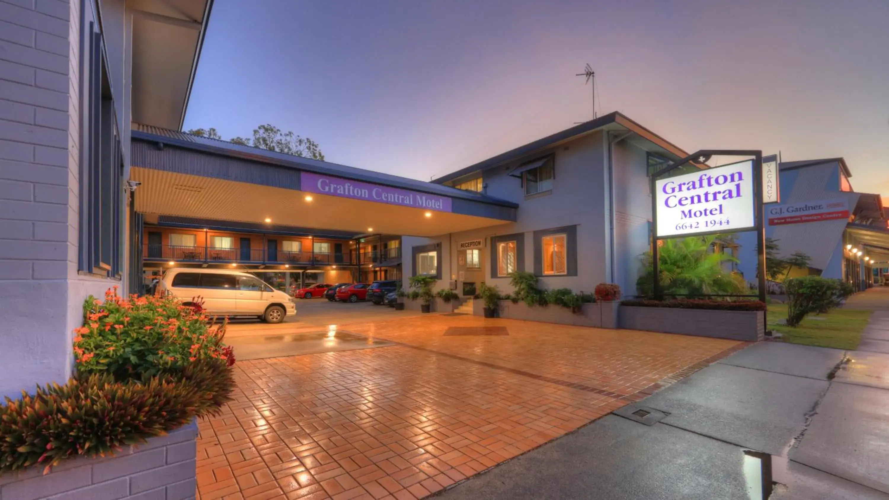 Property building in Grafton Central Motel Property building in Grafton Central Motel