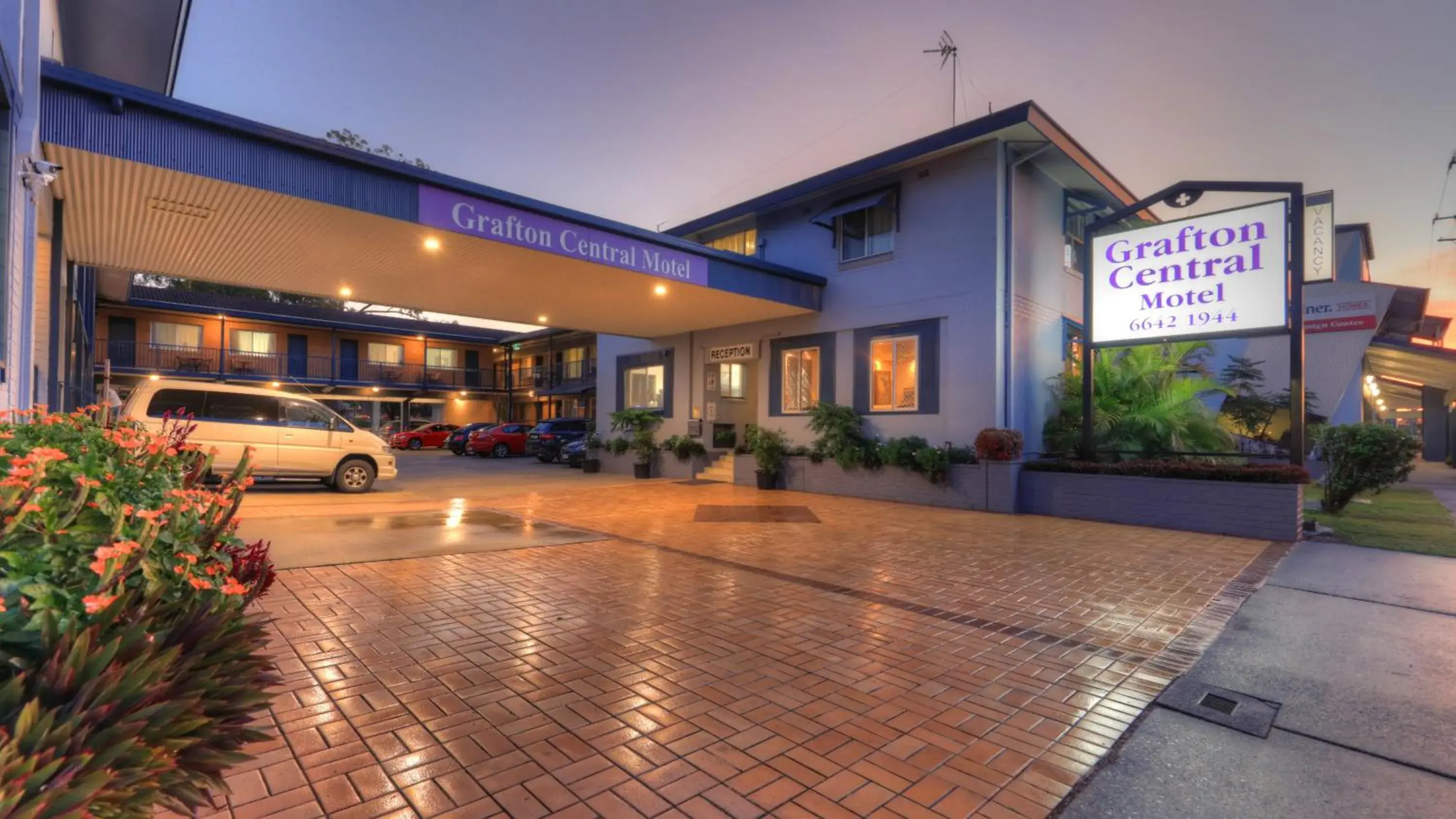 Property building in Grafton Central Motel Property building in Grafton Central Motel