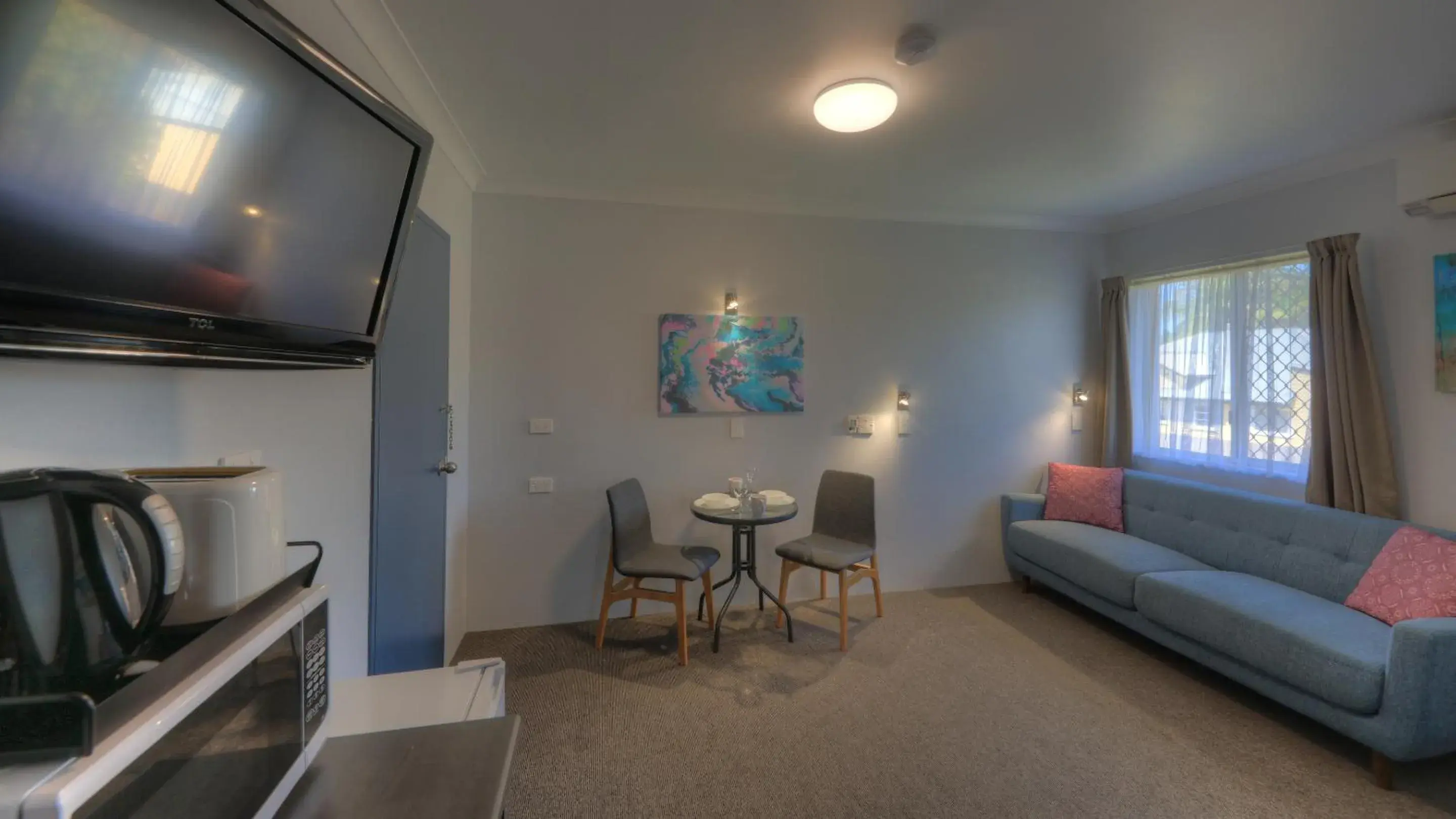 Living room in Grafton Central Motel Living room in Grafton Central Motel