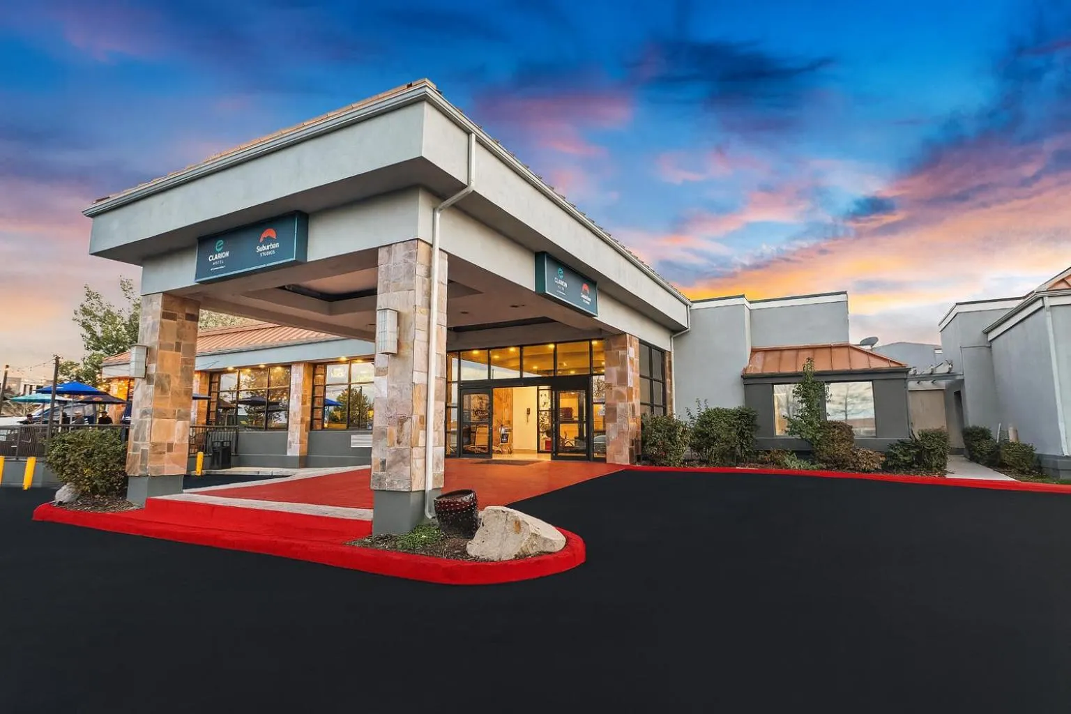 Property building in Suburban Studios Salt Lake City Airport