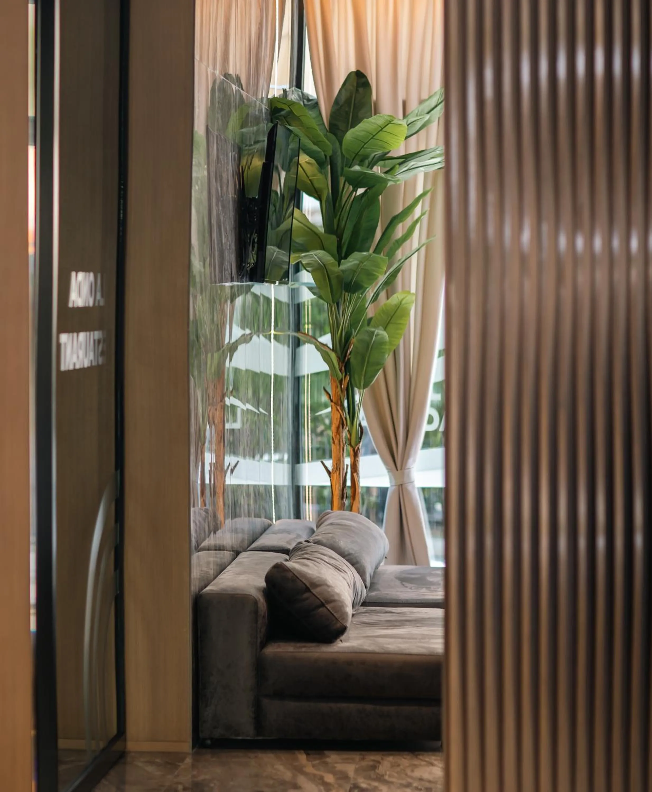 Decorative detail in La Onda Hotel Durres