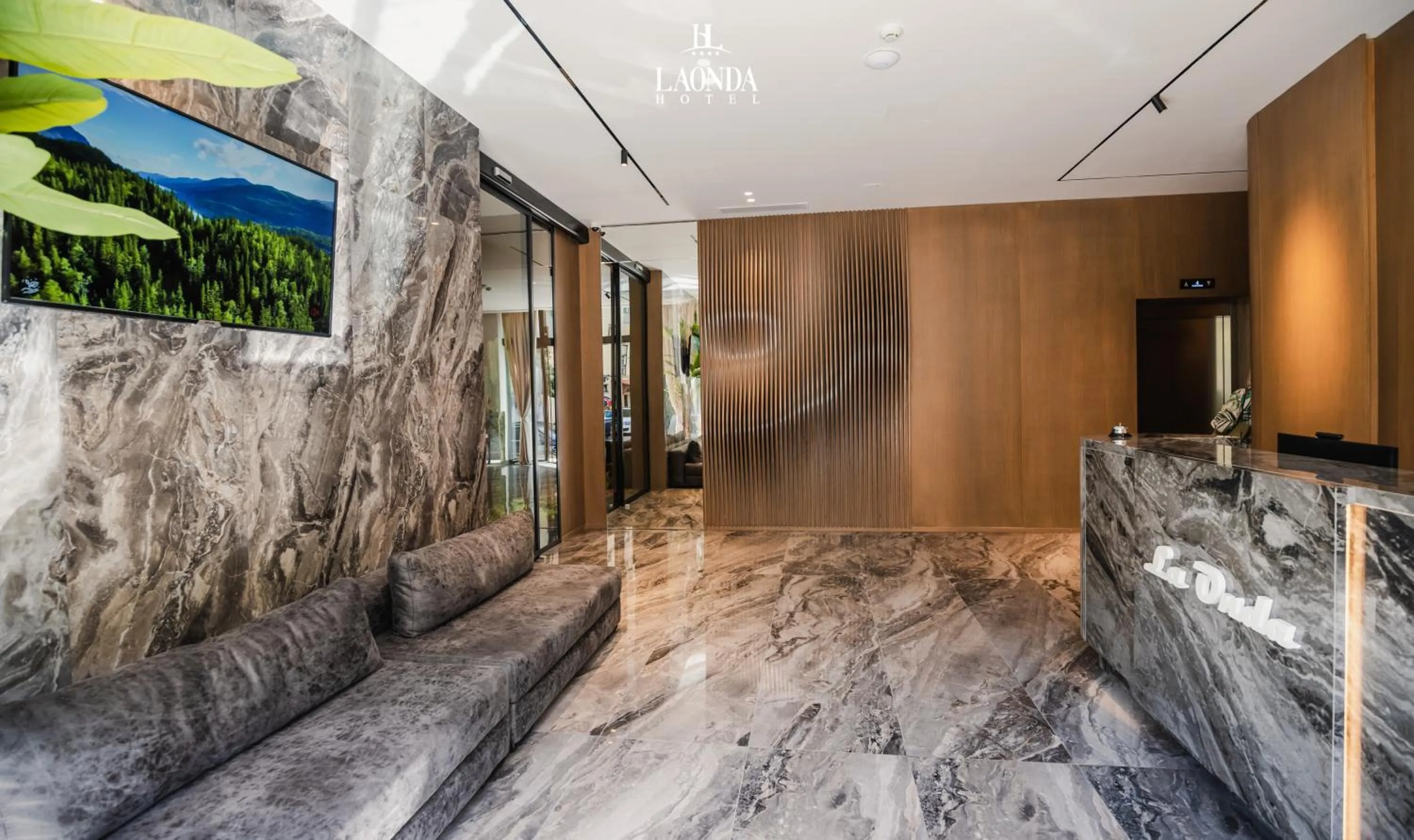 Seating area in La Onda Hotel Durres