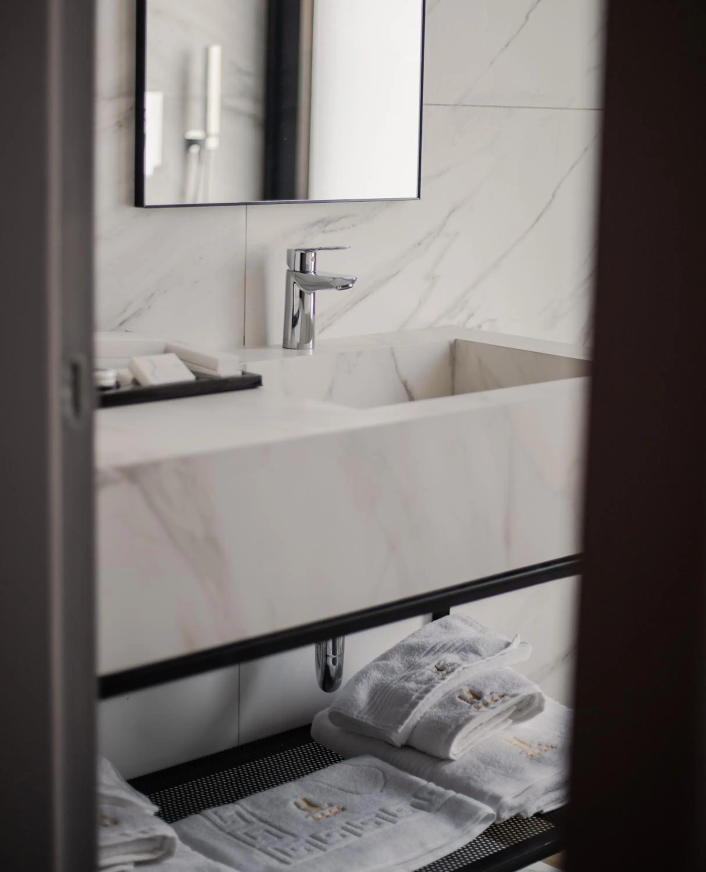 Bathroom in La Onda Hotel Durres