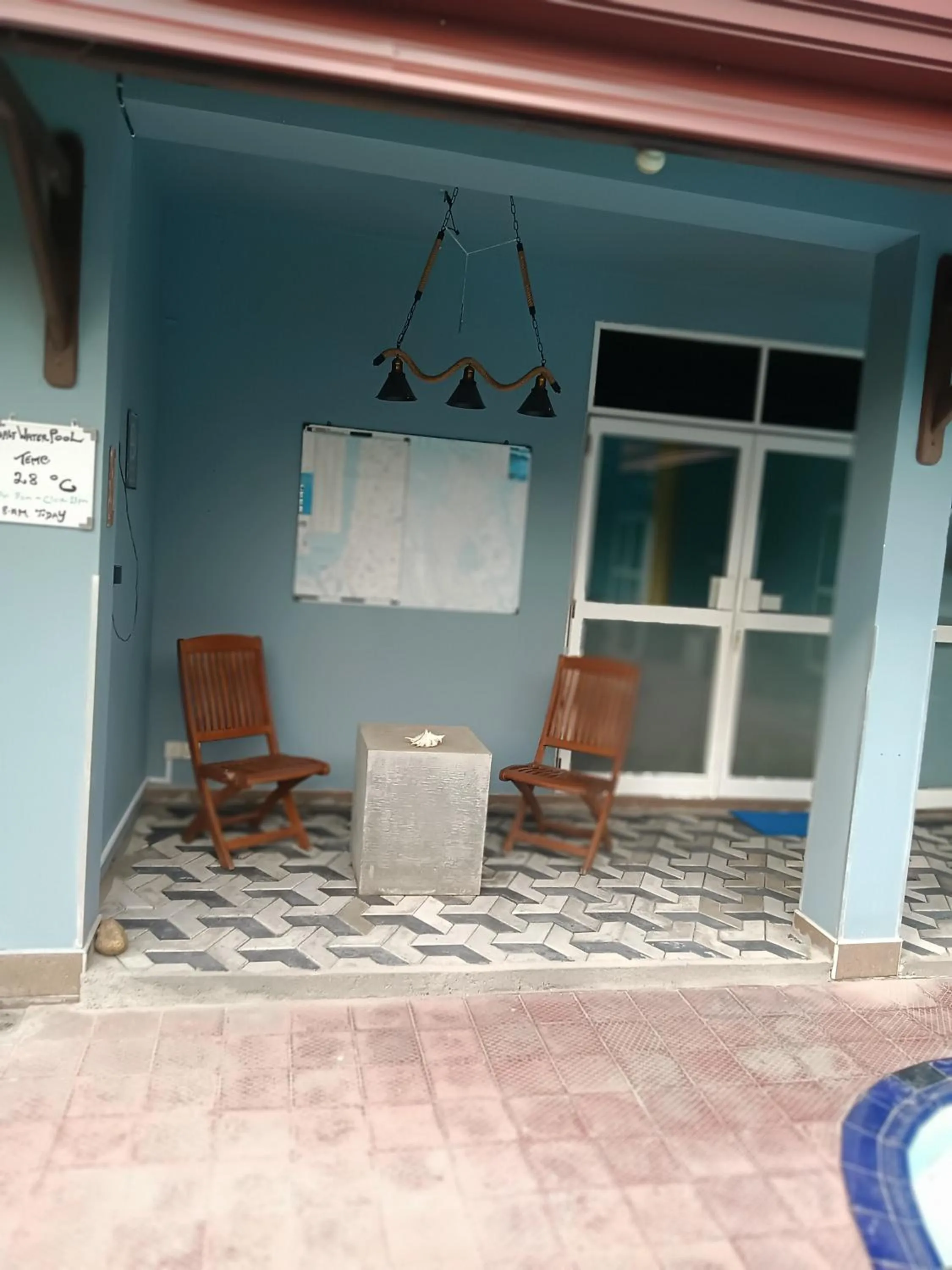 Patio in Palms Villa