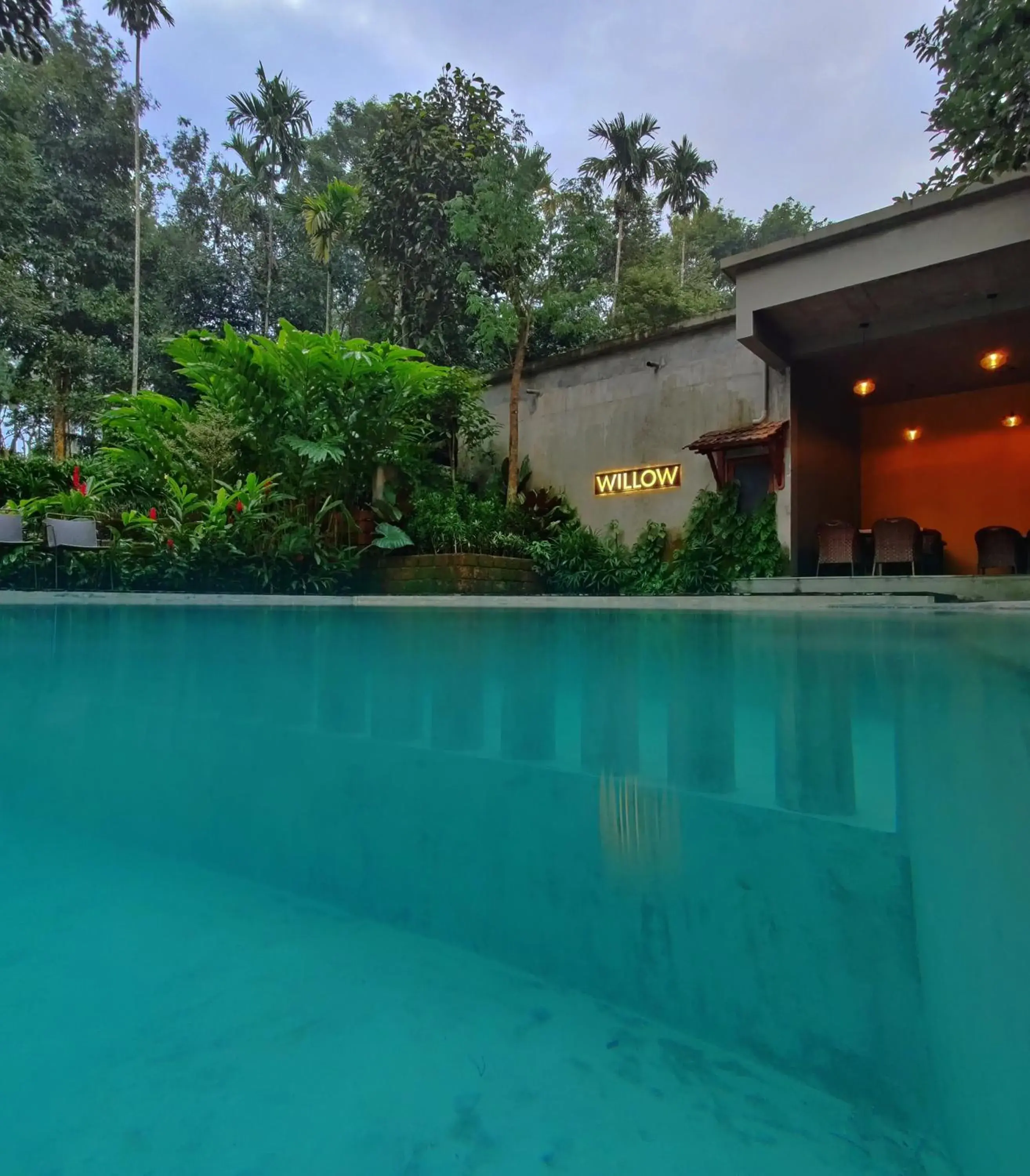 Garden view in Willow Resorts Wayanad Garden view in Willow Resorts Wayanad