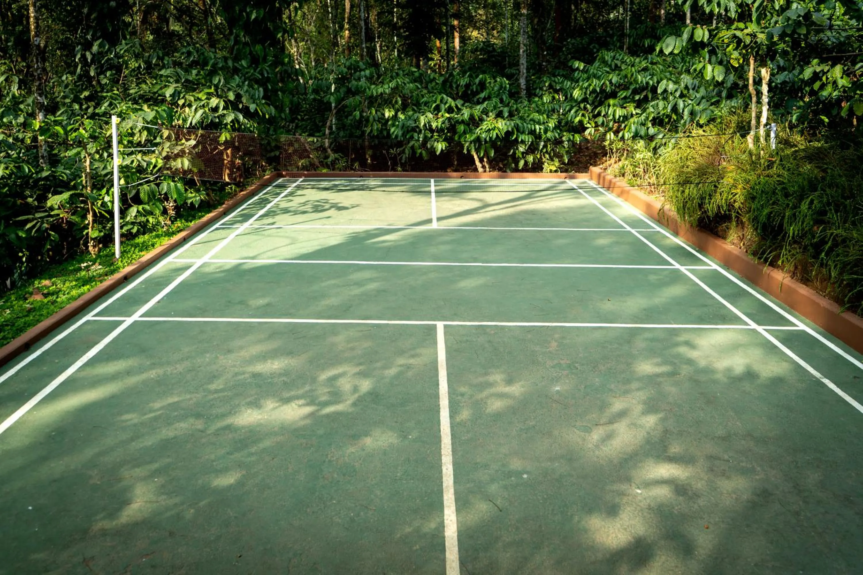 Tennis court in Willow Resorts Wayanad