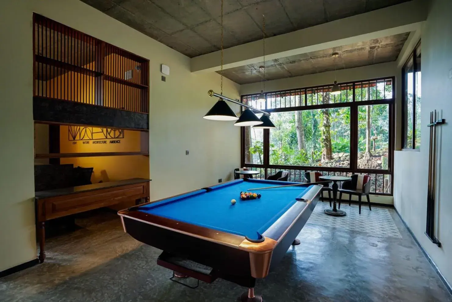 Billiard in Willow Resorts Wayanad Billiard in Willow Resorts Wayanad