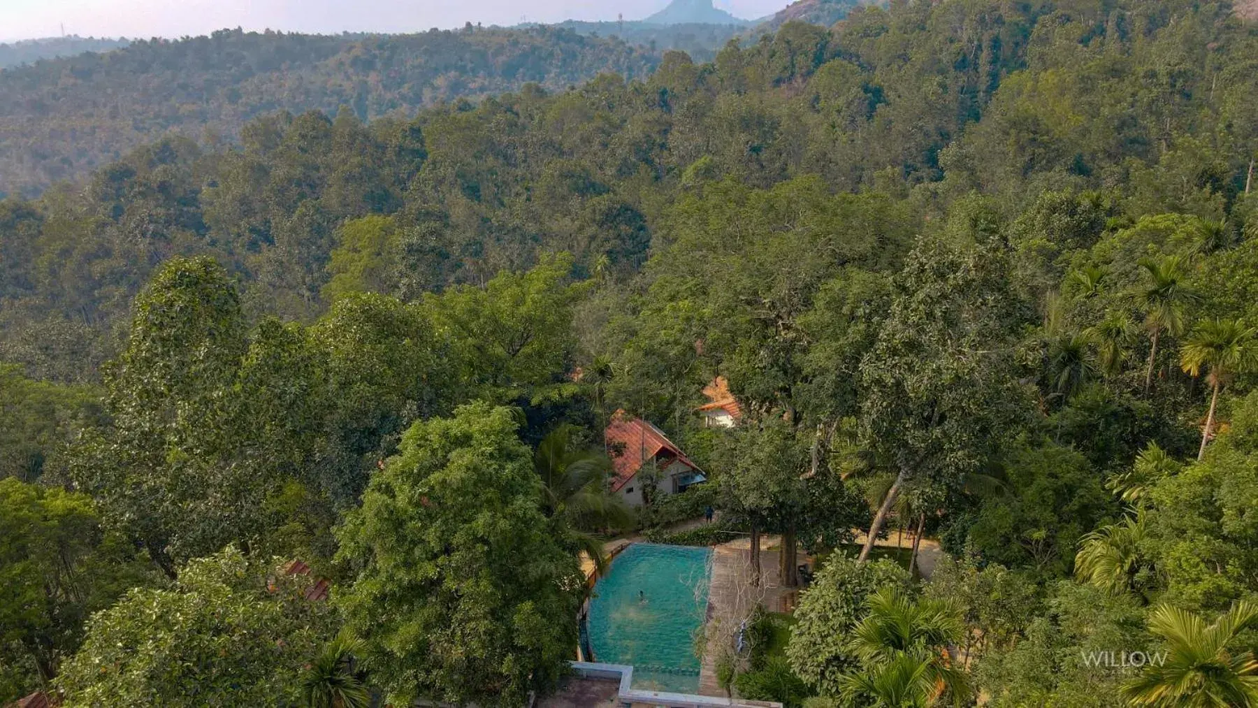 Property building in Willow Resorts Wayanad Property building in Willow Resorts Wayanad
