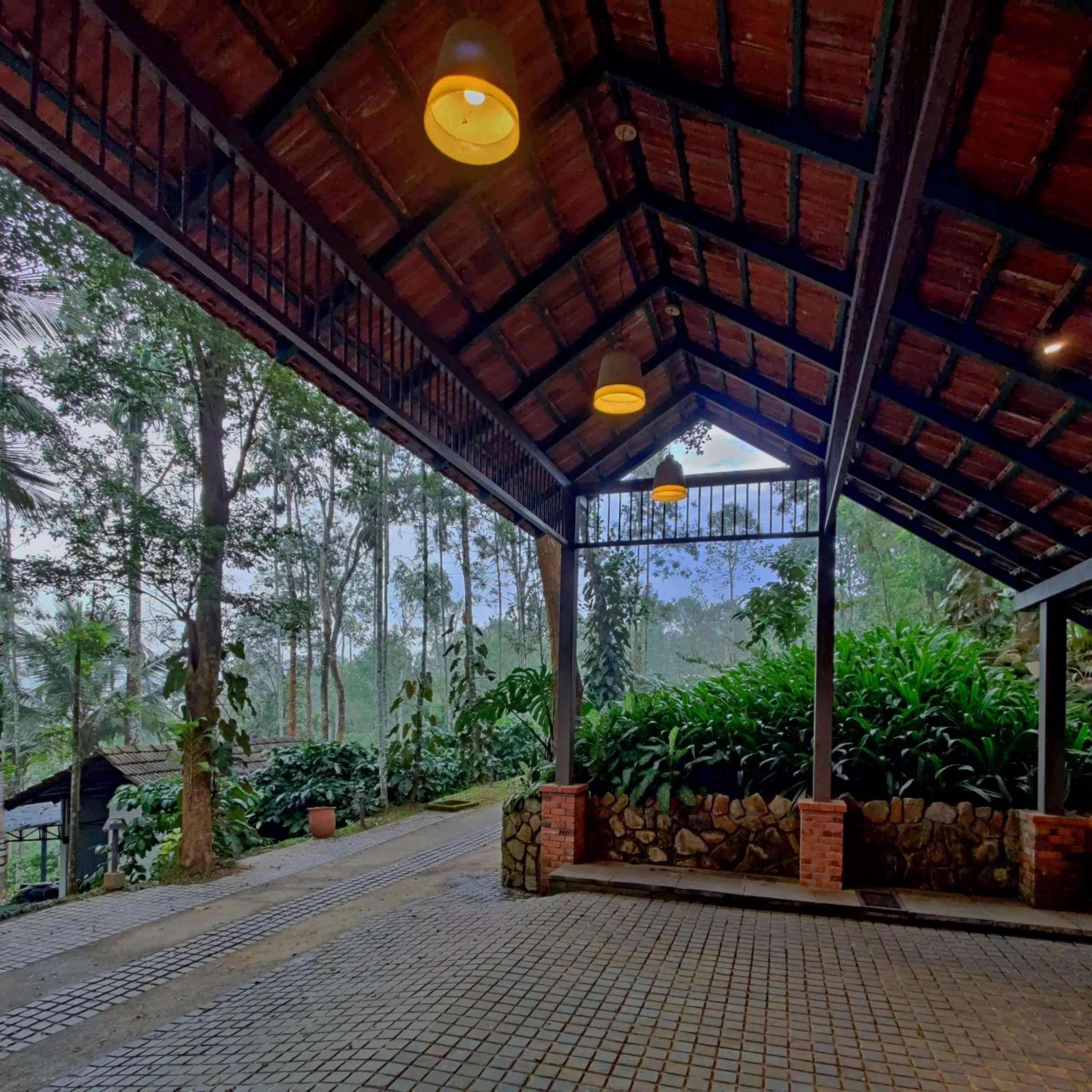 Garden in Willow Resorts Wayanad