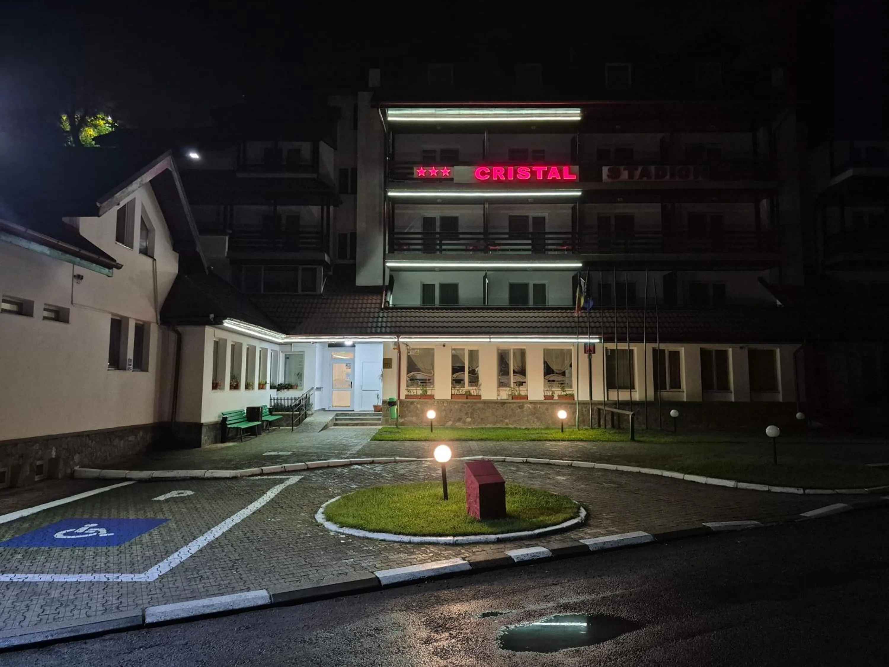 Night in Cristal Sinaia