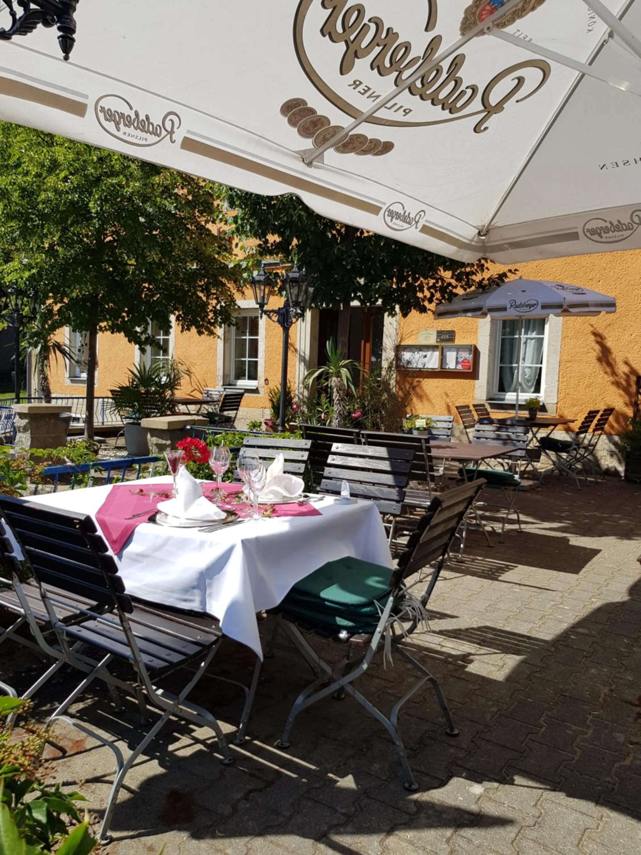 Balcony/Terrace in Landhotel Zum Erbgericht