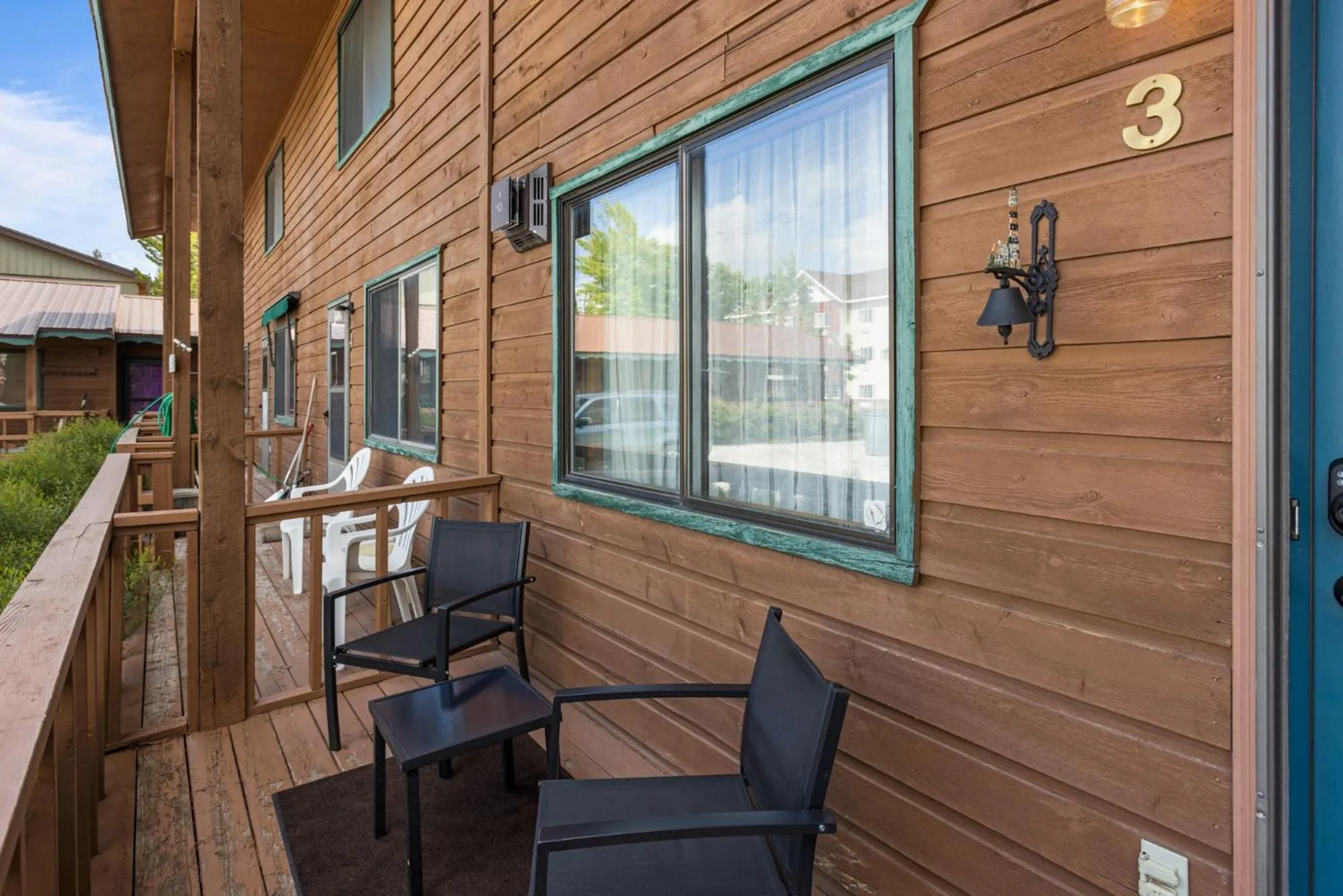 Patio in Otter's Den