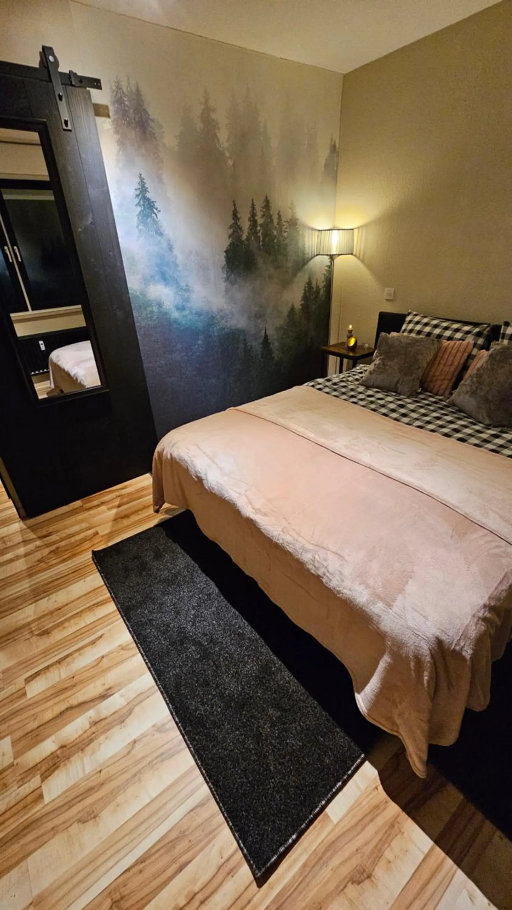 Bed in Vakantiehuisje Winterberg