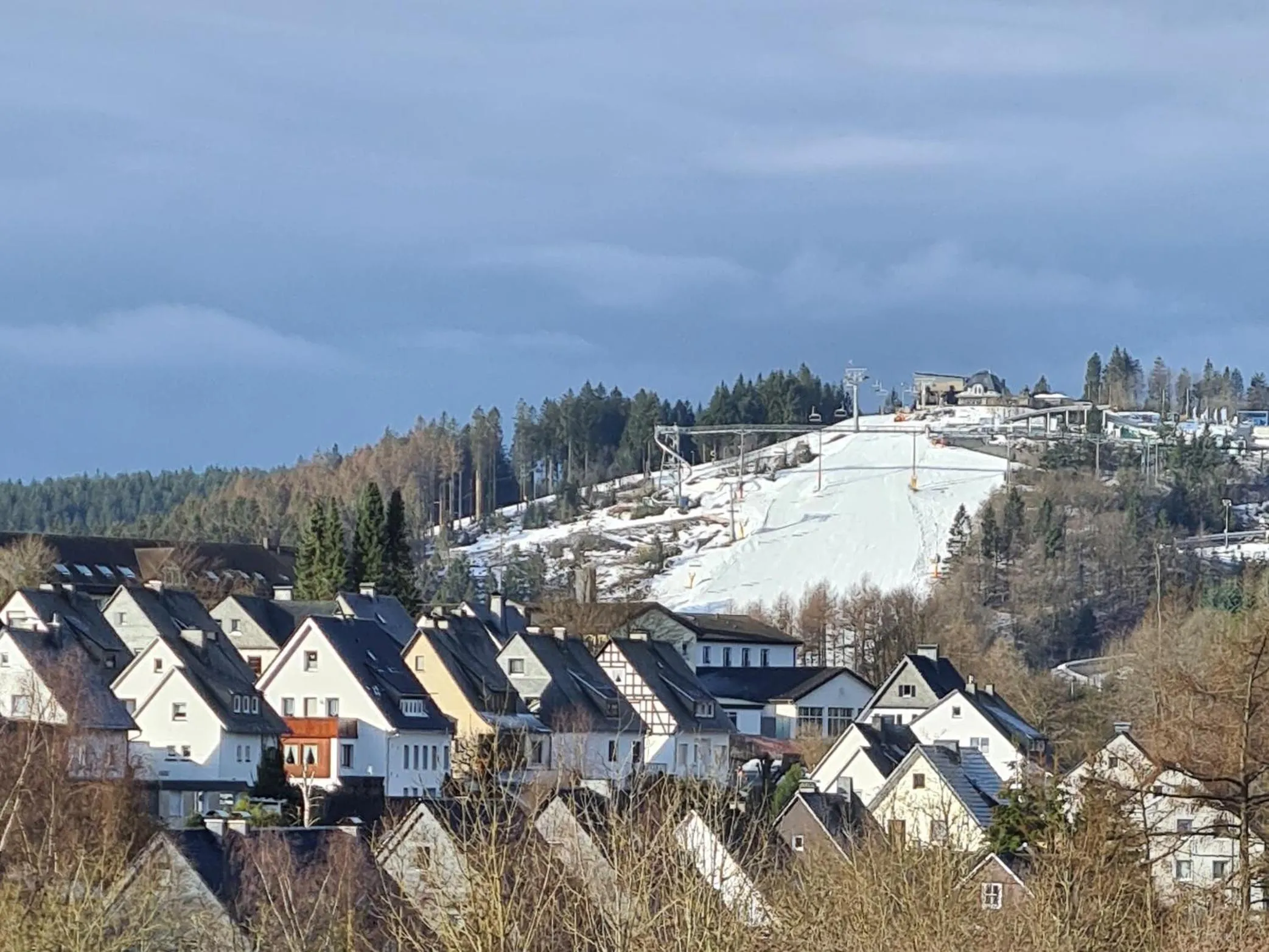 Natural landscape in Vakantiehuisje Winterberg
