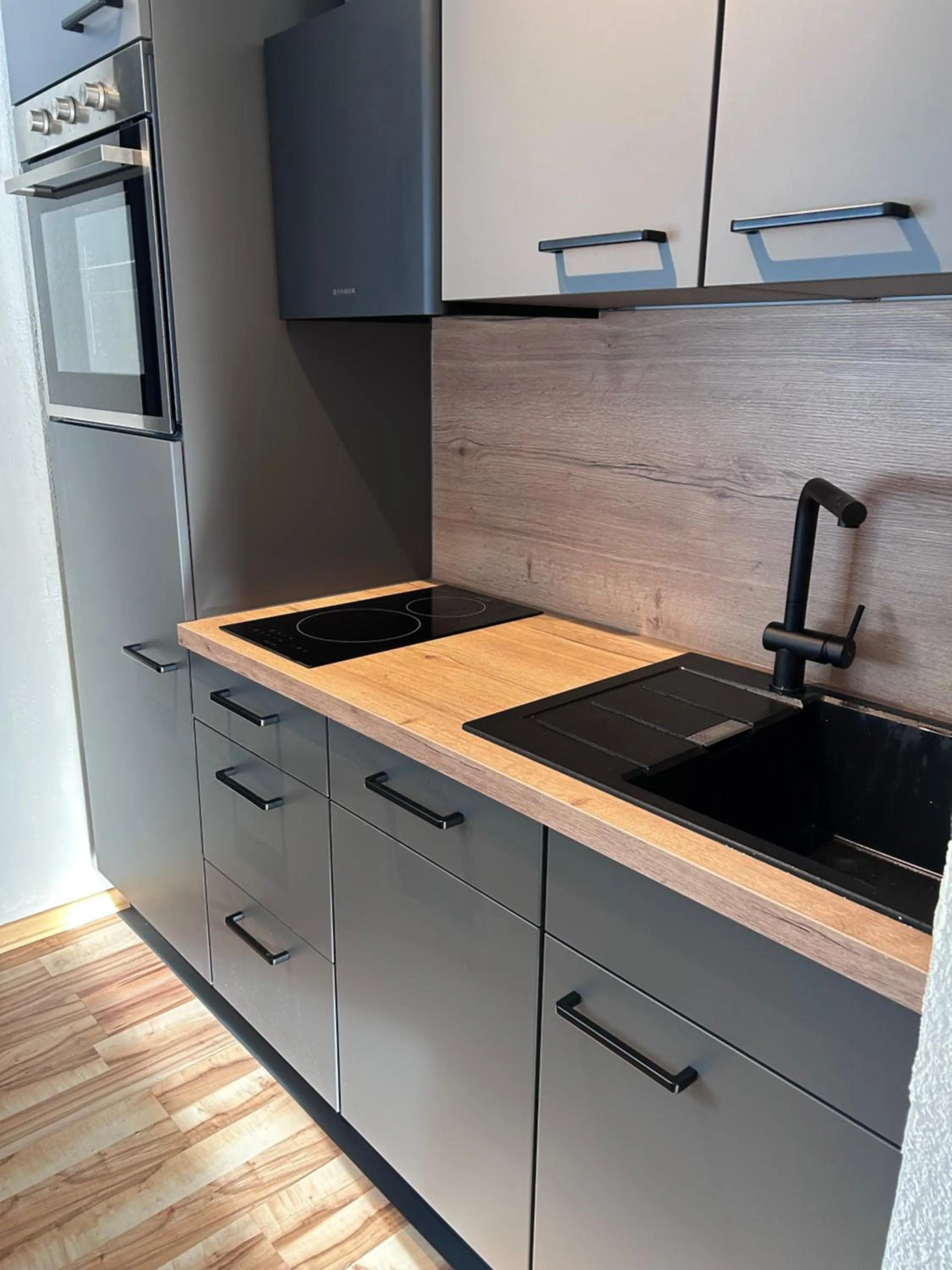 Kitchen or kitchenette in Vakantiehuisje Winterberg