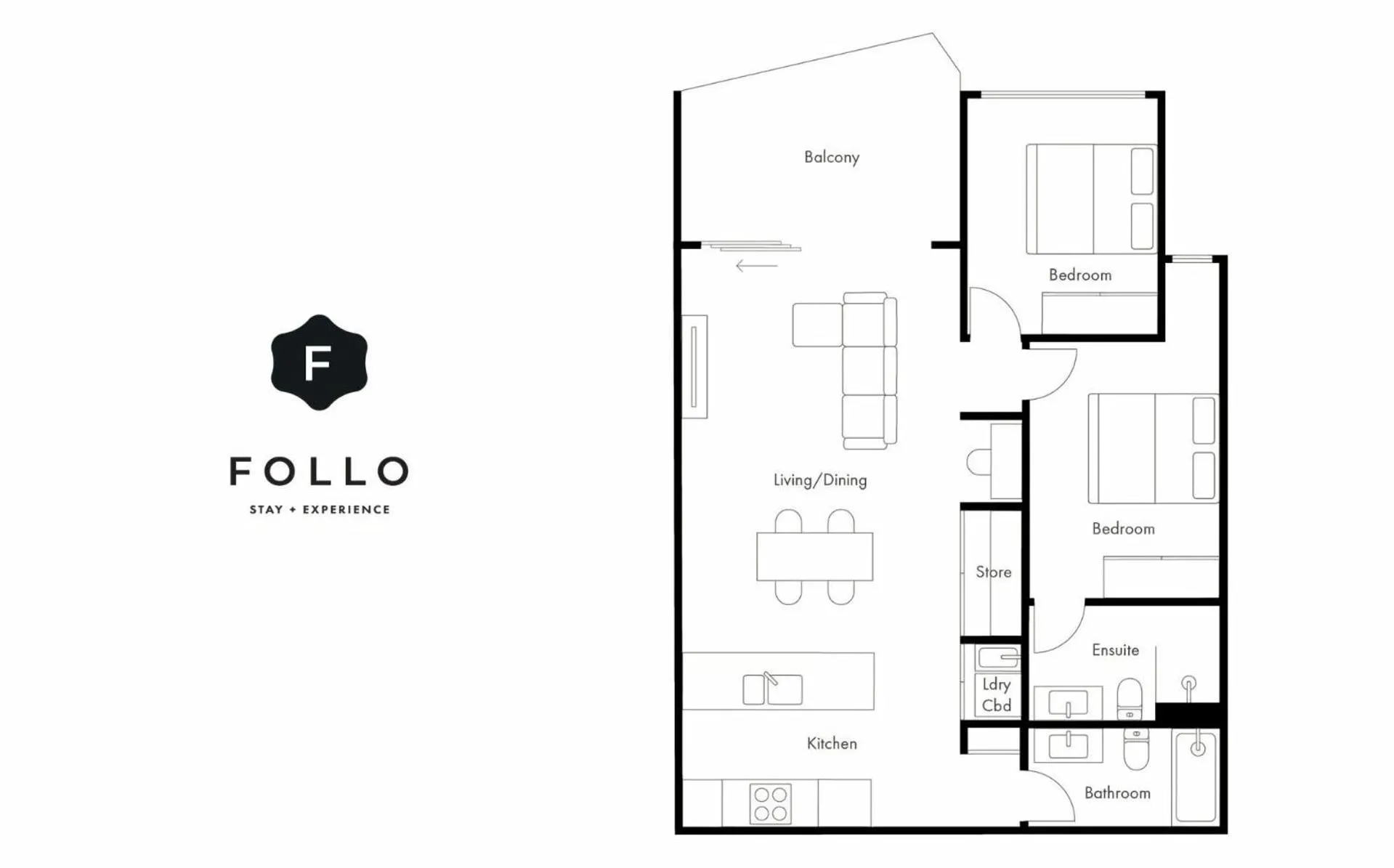 Floor plan in The Landing