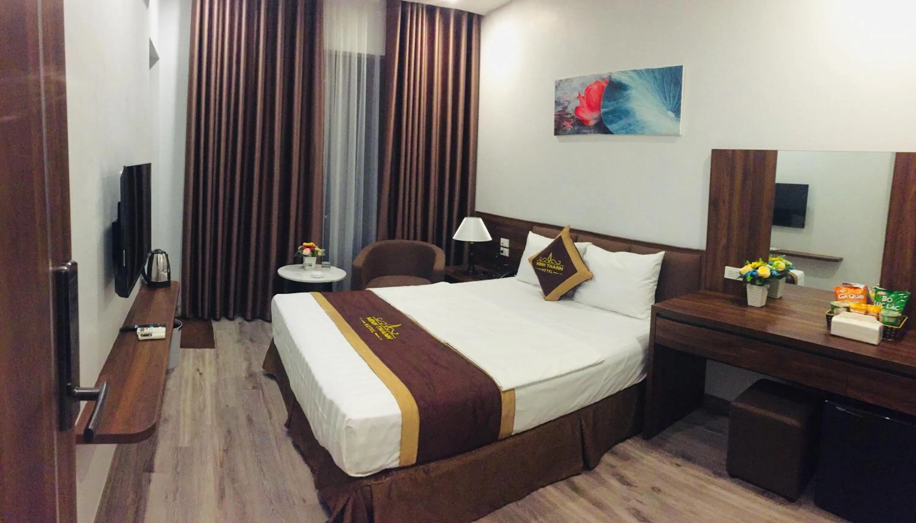 Bed in Minh Thanh Villa Hotel - Hà Đông,Hà Nội