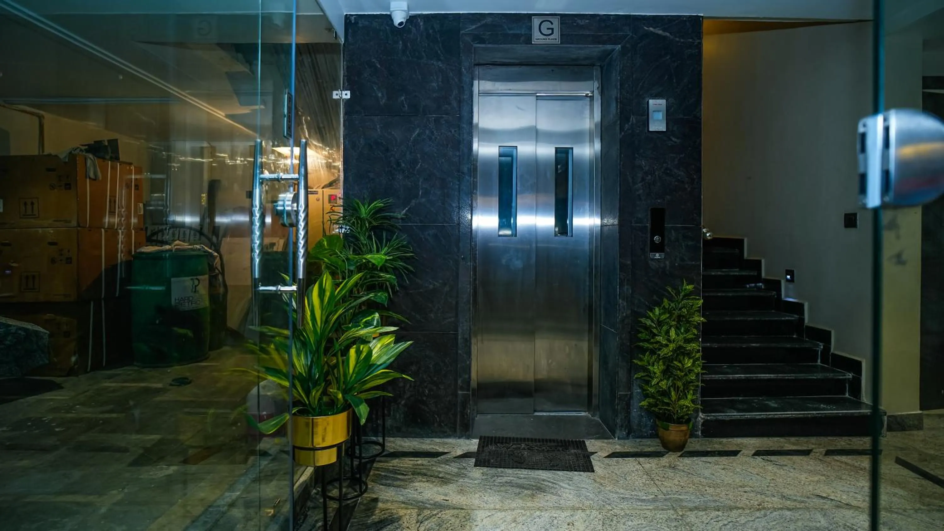elevator in Hotel Lords Valley Rishikesh