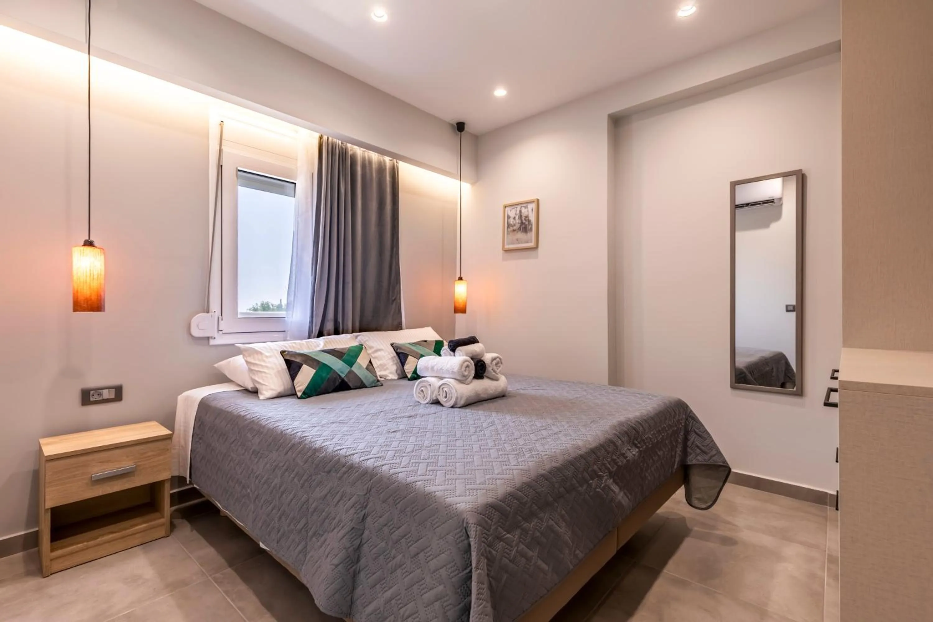 Bed in Tertsa Suites