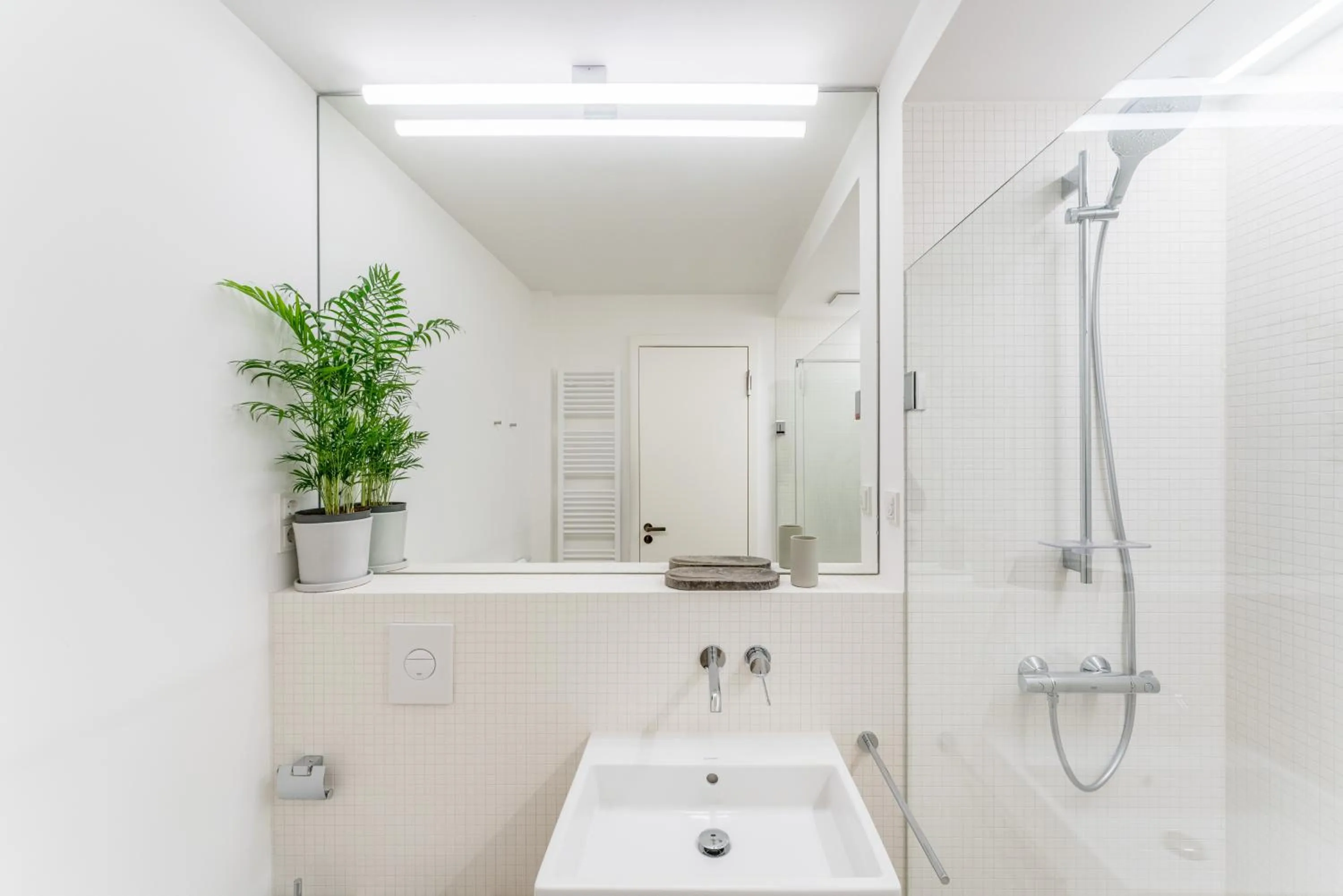 Shower in Carlotta Apartments