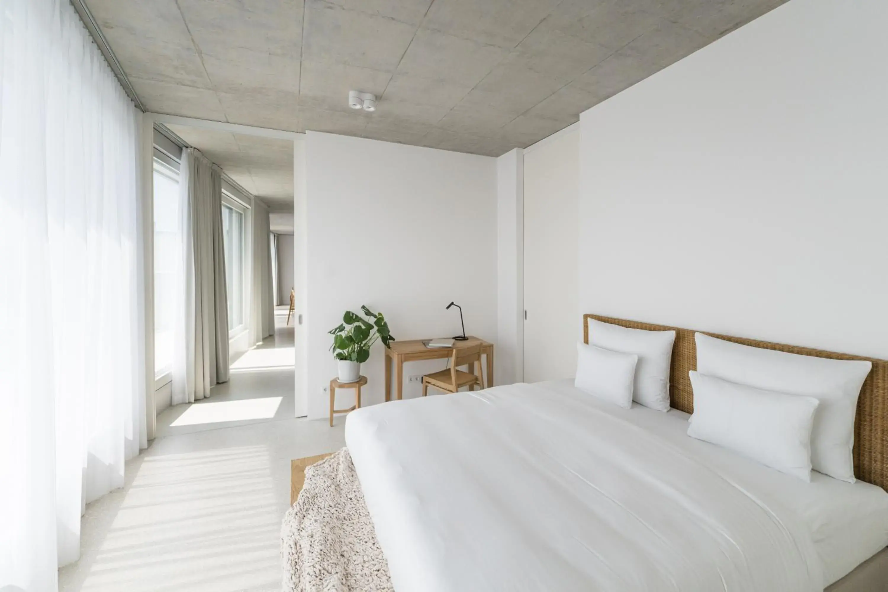 Bed in Carlotta Apartments Bed in Carlotta Apartments