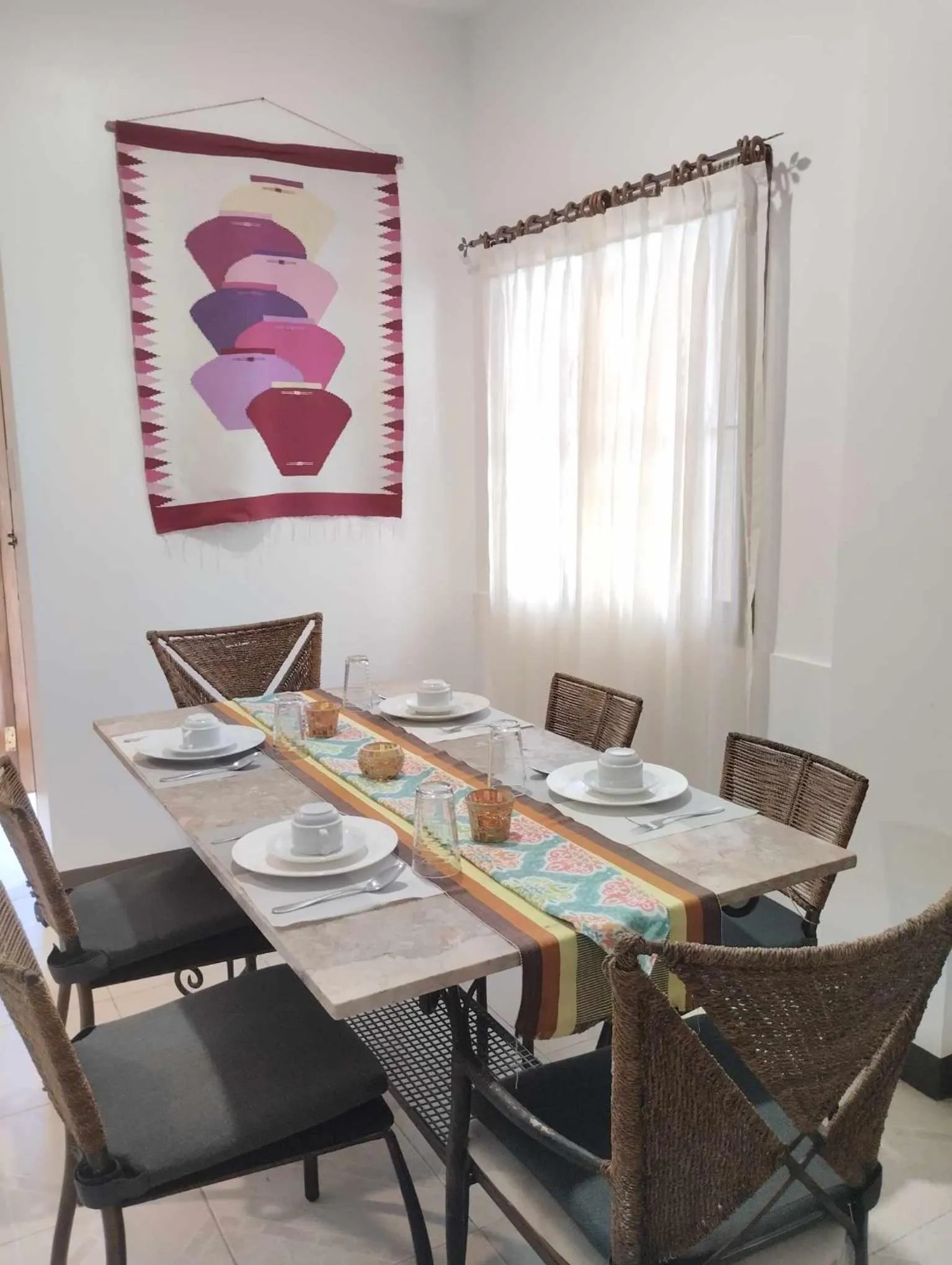 Seating area in CHIISAI NATSU RESORT