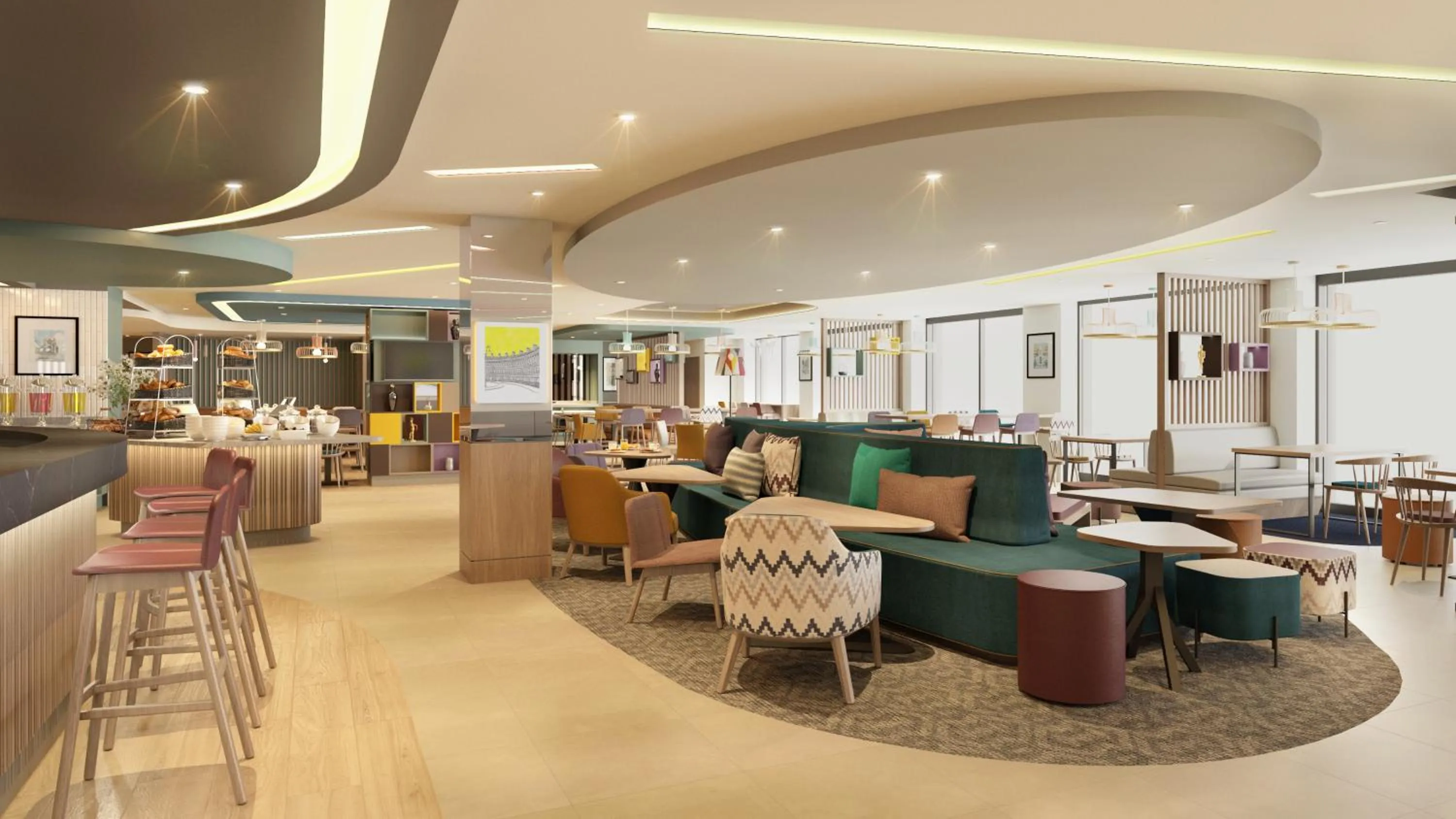 Restaurant/places to eat in Hampton By Hilton London City